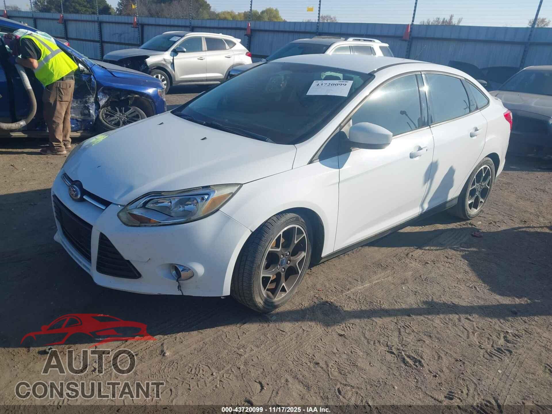 FORD FOCUS 2012 - 1FAHP3F29CL368291