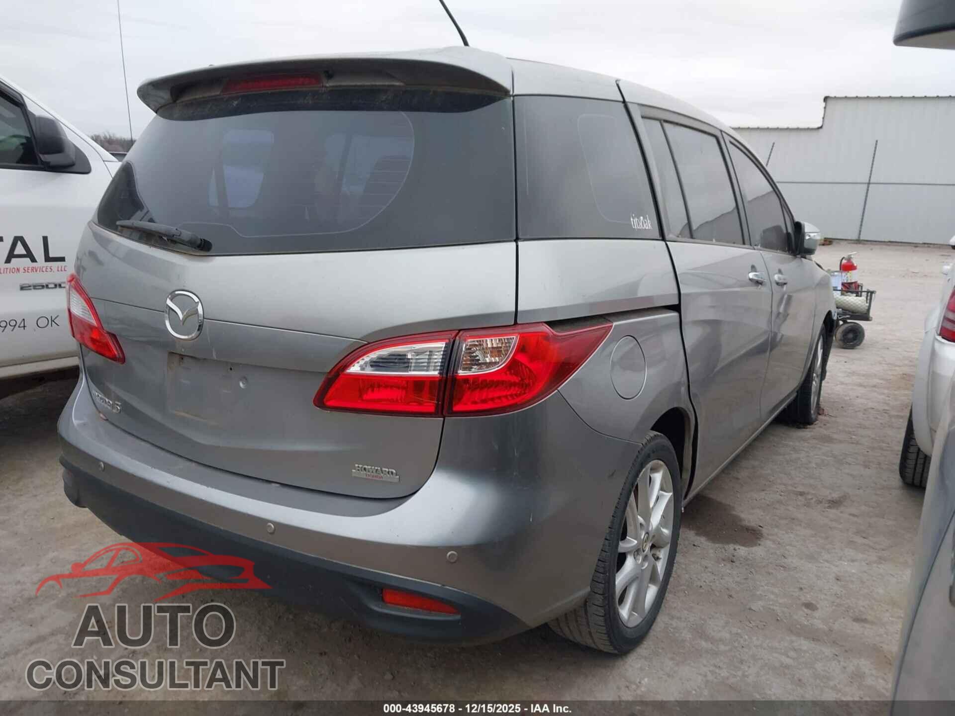 MAZDA MAZDA5 2013 - JM1CW2CL8D0150487