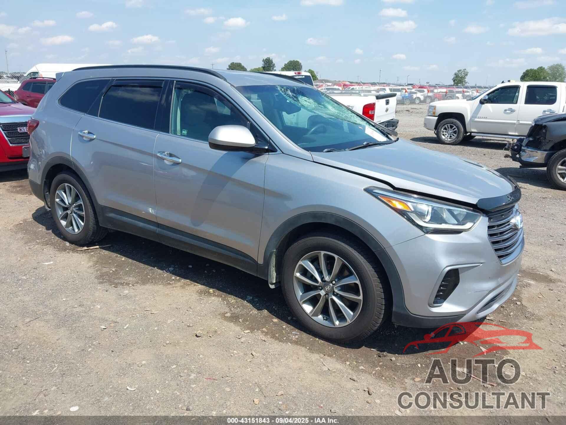 HYUNDAI SANTA FE 2018 - KM8SM4HF3JU271945