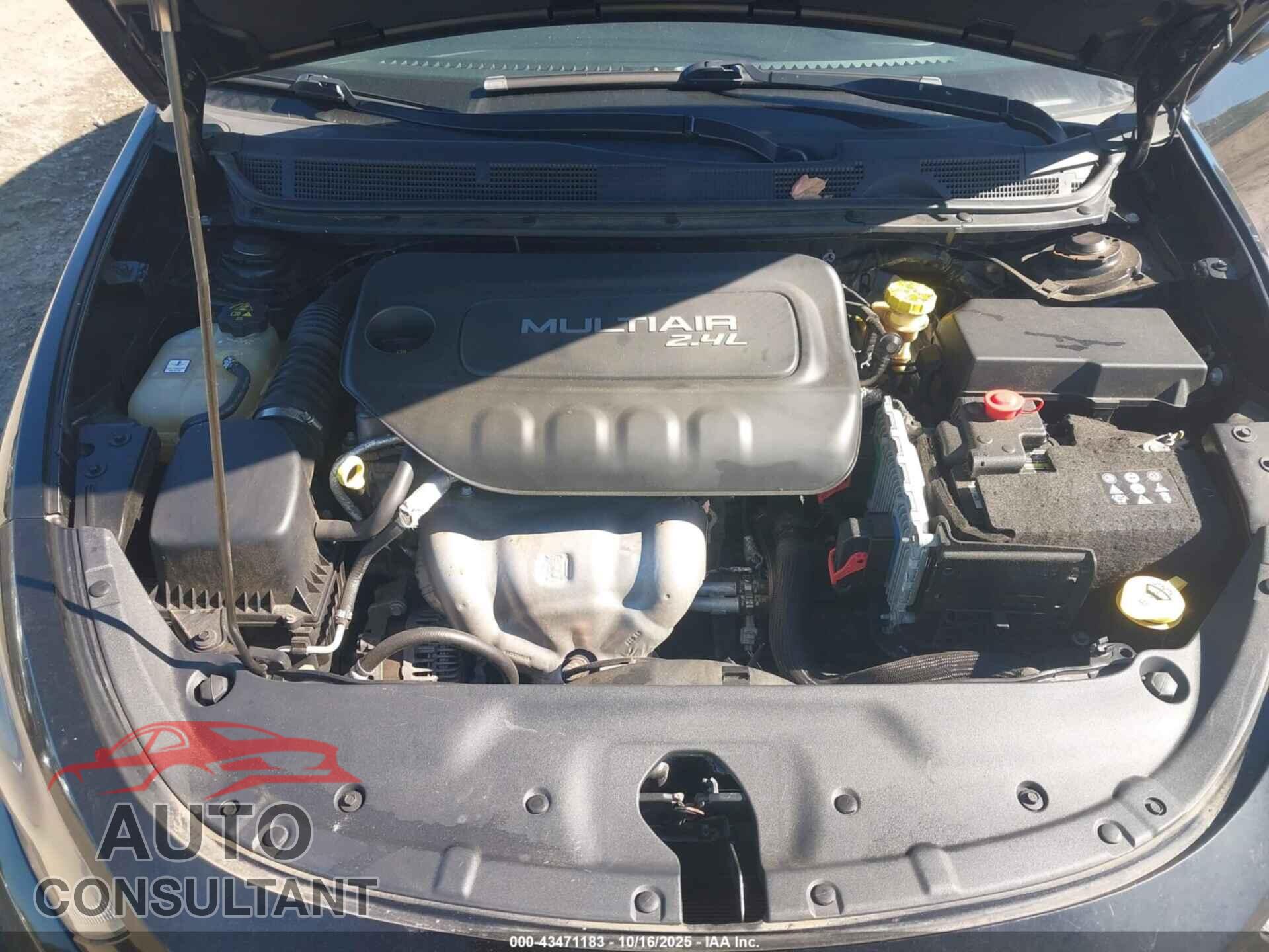 DODGE DART 2015 - 1C3CDFBB0FD221302