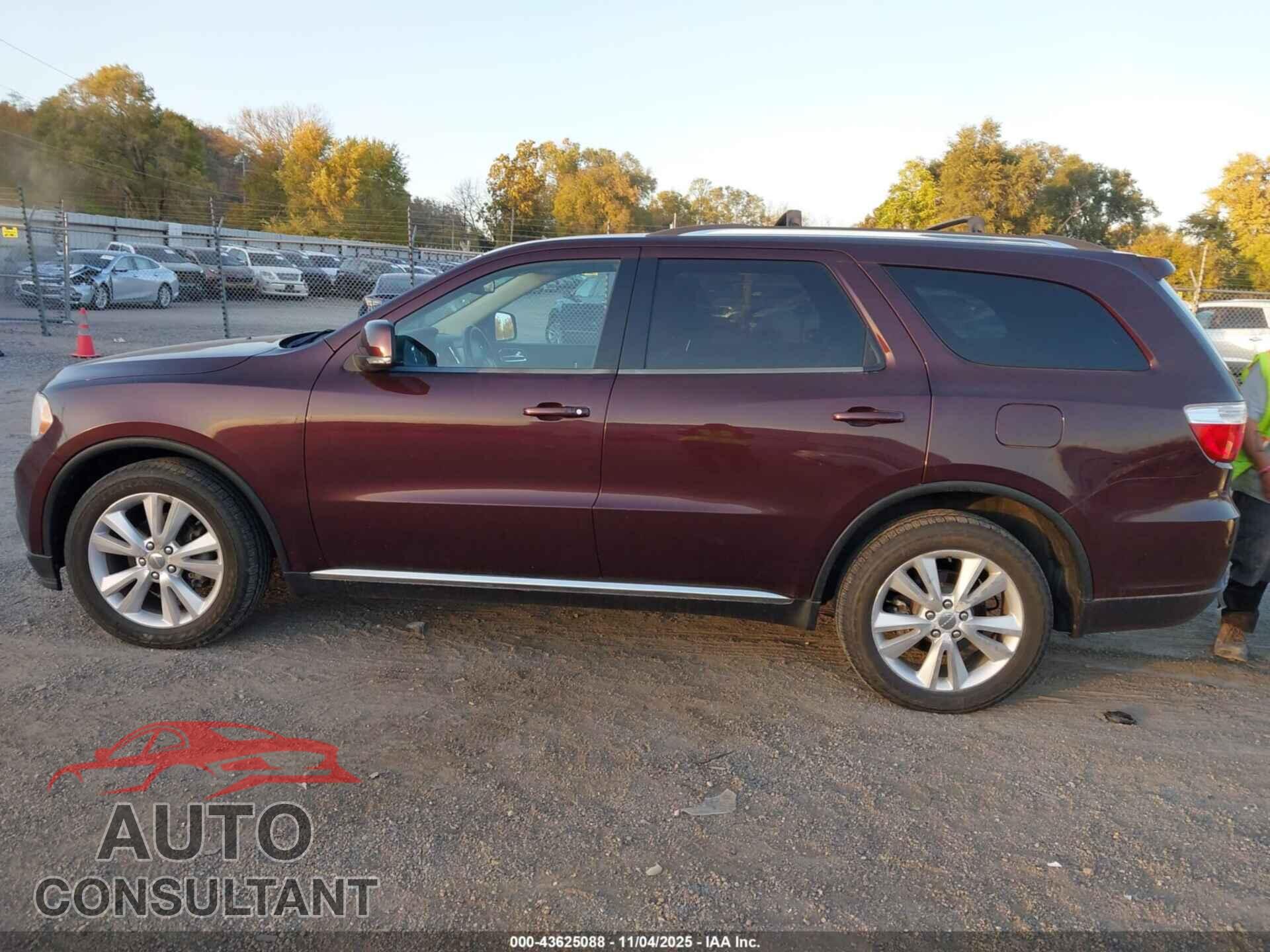 DODGE DURANGO 2012 - 1C4RDJDG2CC330931