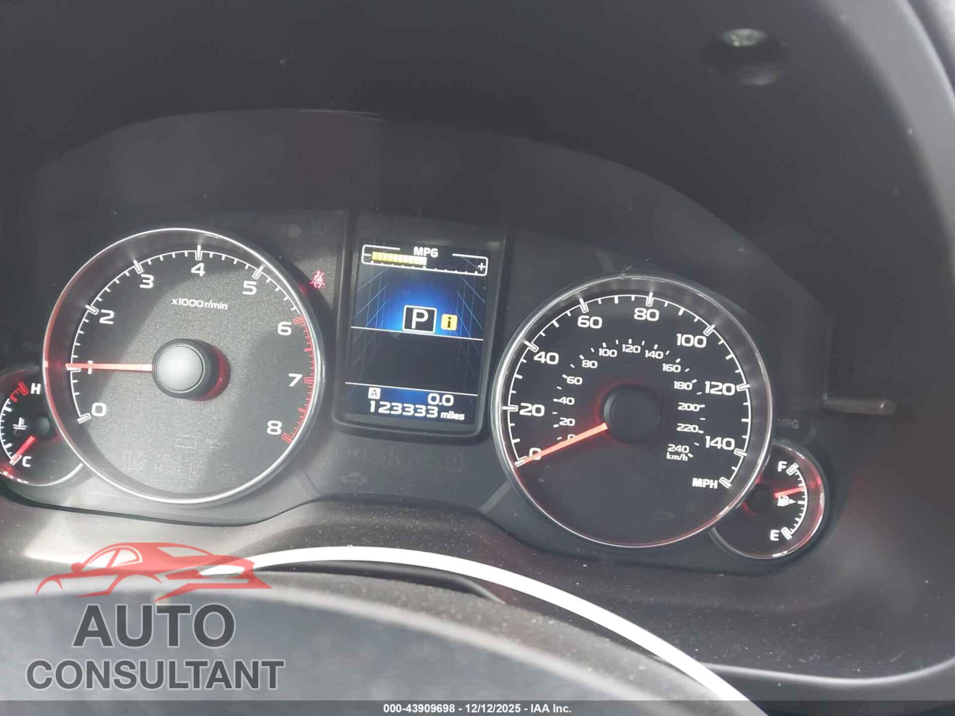 SUBARU OUTBACK 2014 - 4S4BRBLC3E3209069