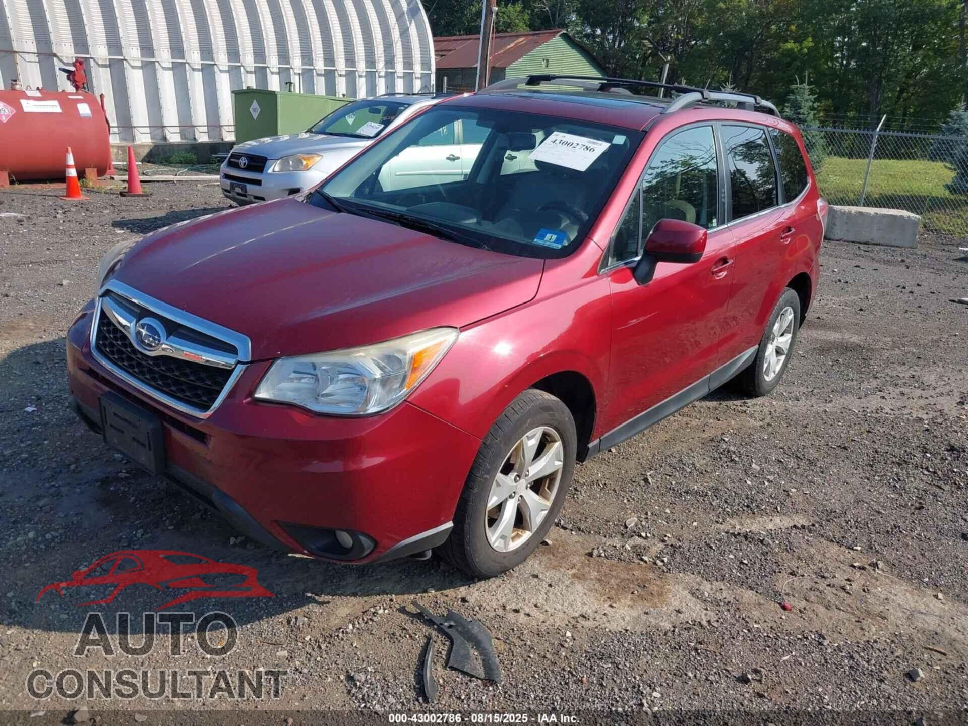 SUBARU FORESTER 2014 - JF2SJAJC8EH554014