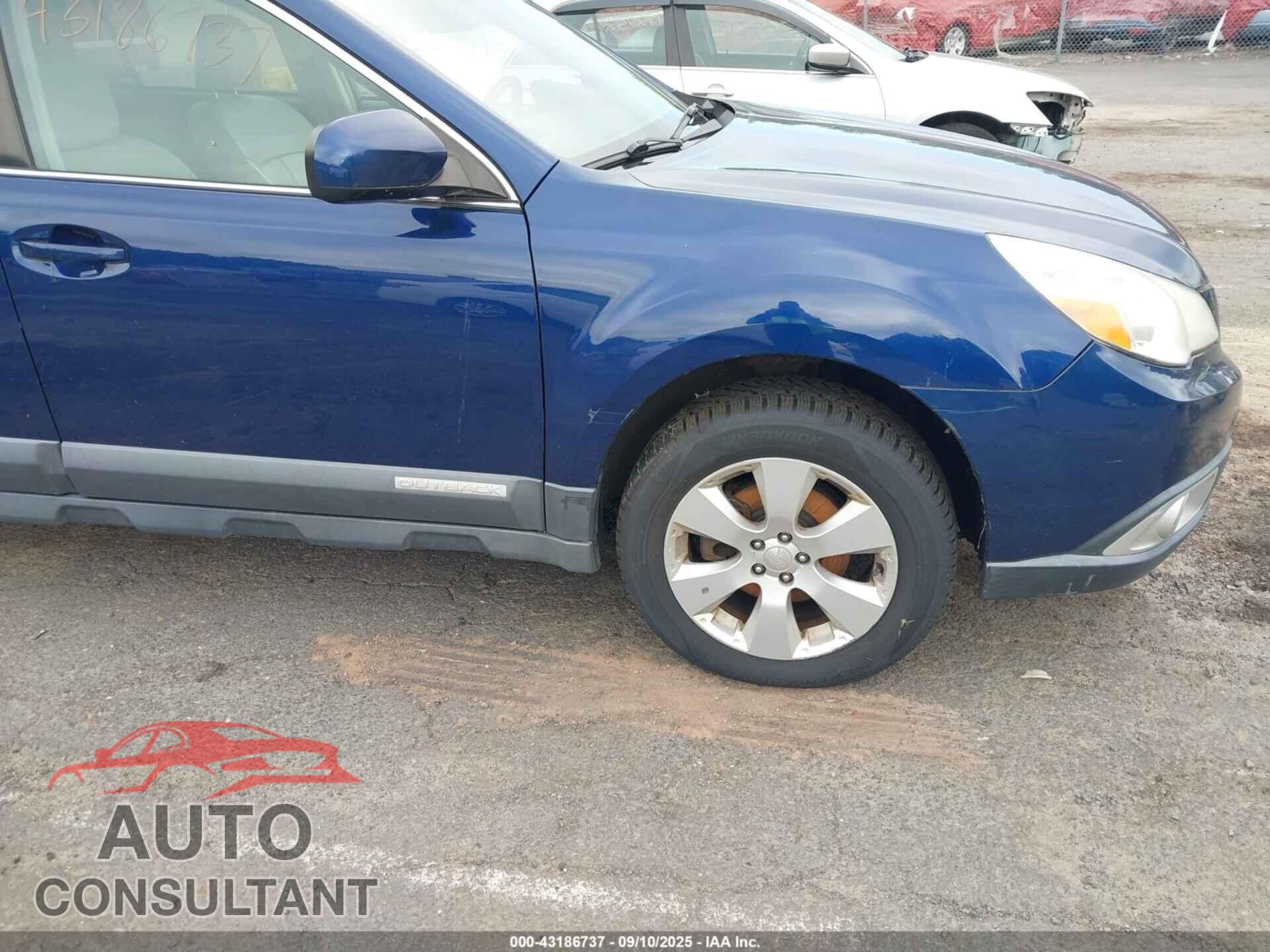 SUBARU OUTBACK 2010 - 4S4BRBLC6A3351989