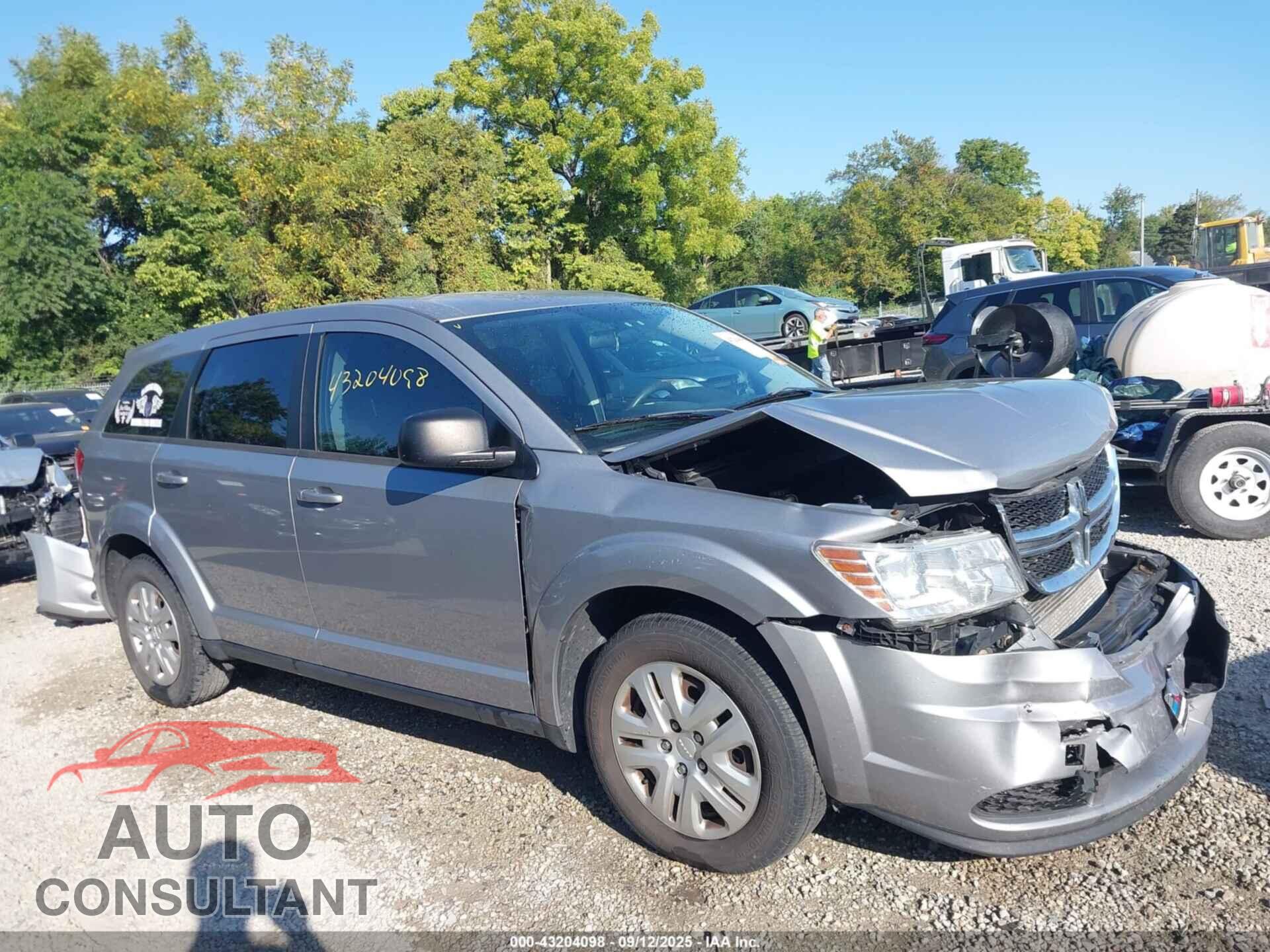 DODGE JOURNEY 2015 - 3C4PDCAB7FT735557
