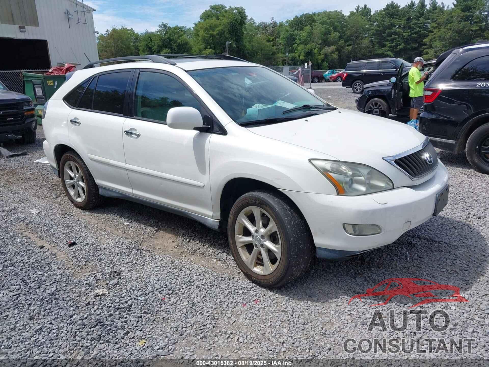 LEXUS RX 350 2009 - 2T2HK31U99C126615
