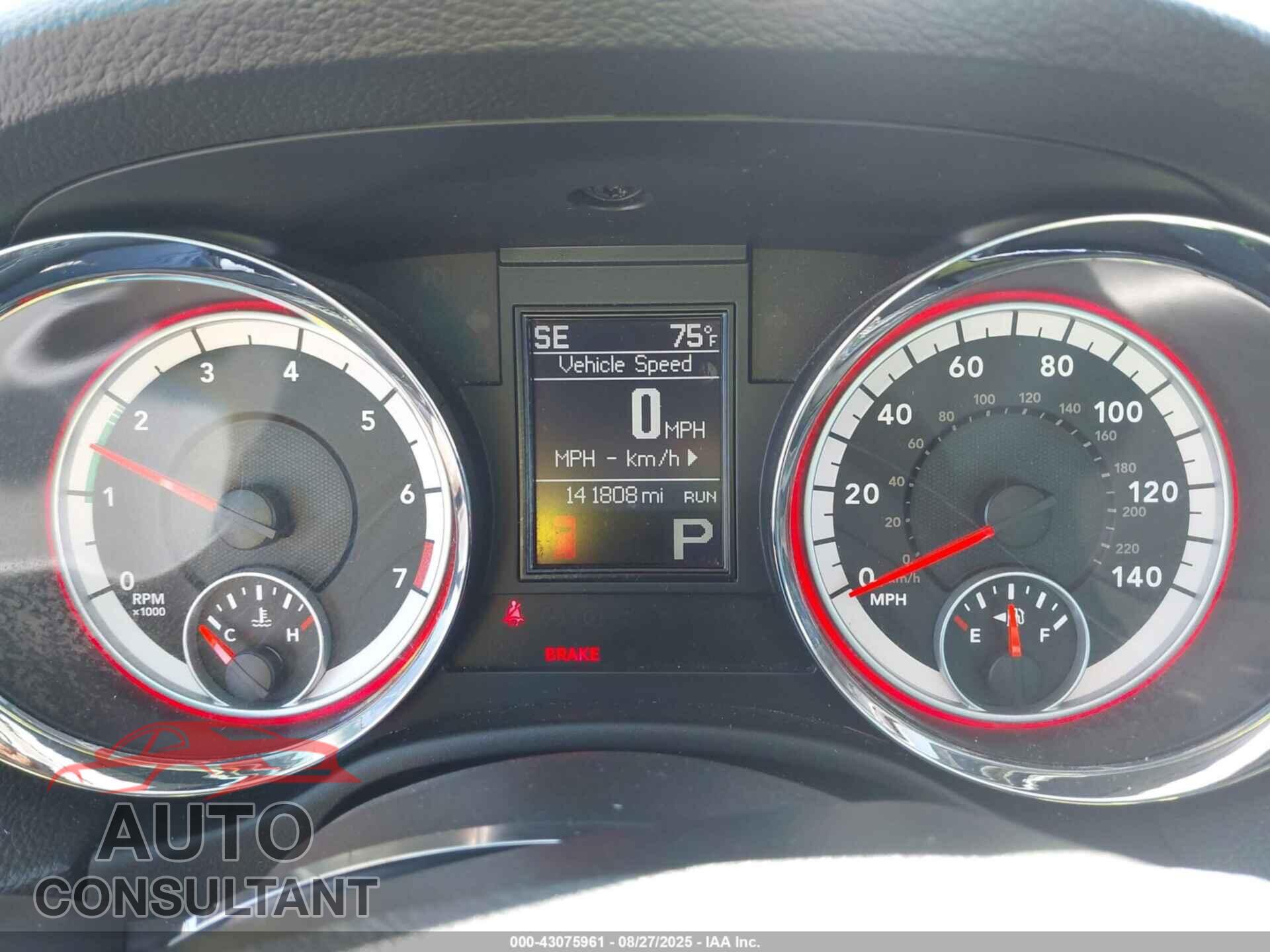 DODGE DURANGO 2013 - 1C4RDHAG6DC584320