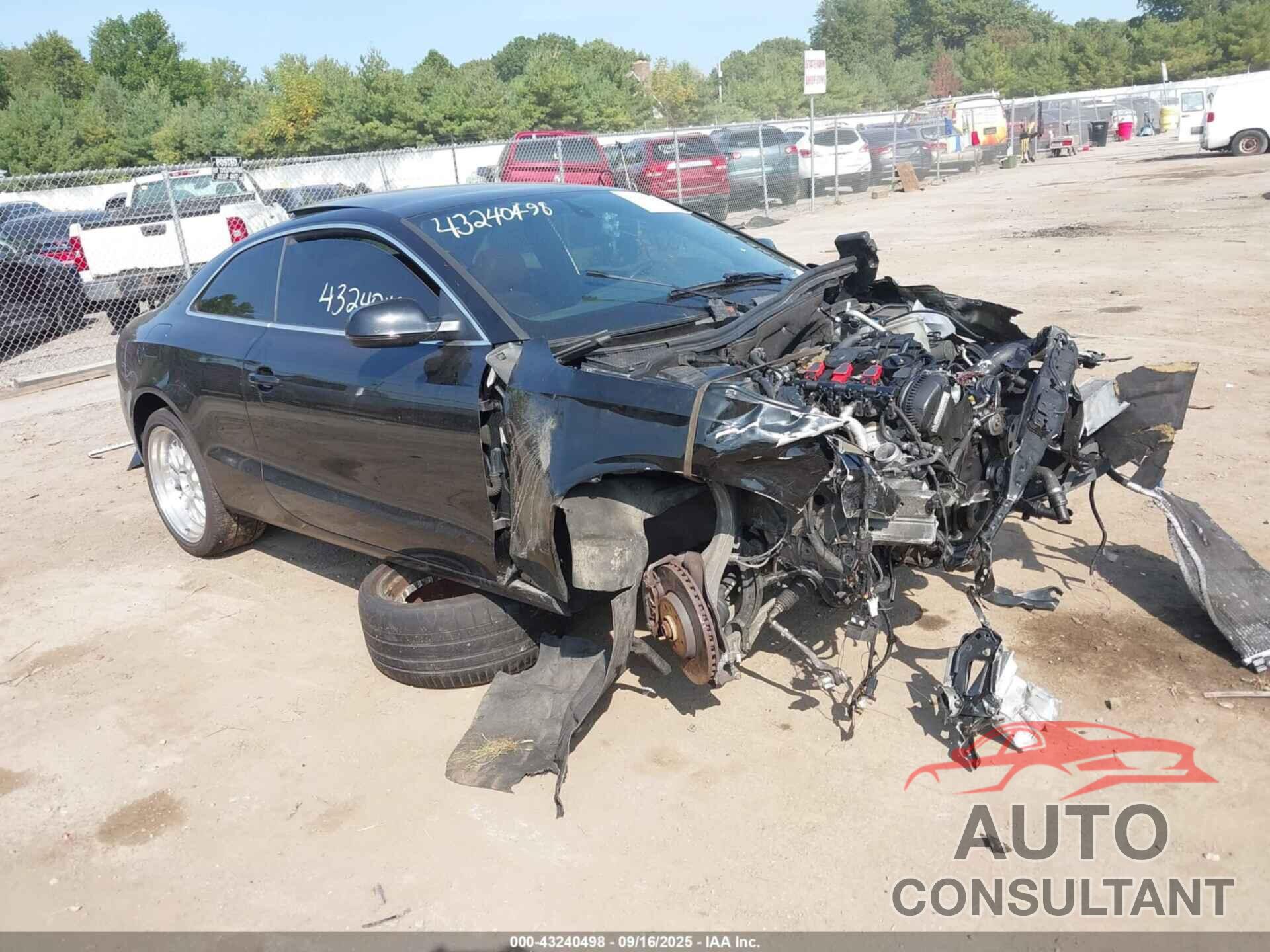AUDI A5 2010 - WAURFAFR6AA055286