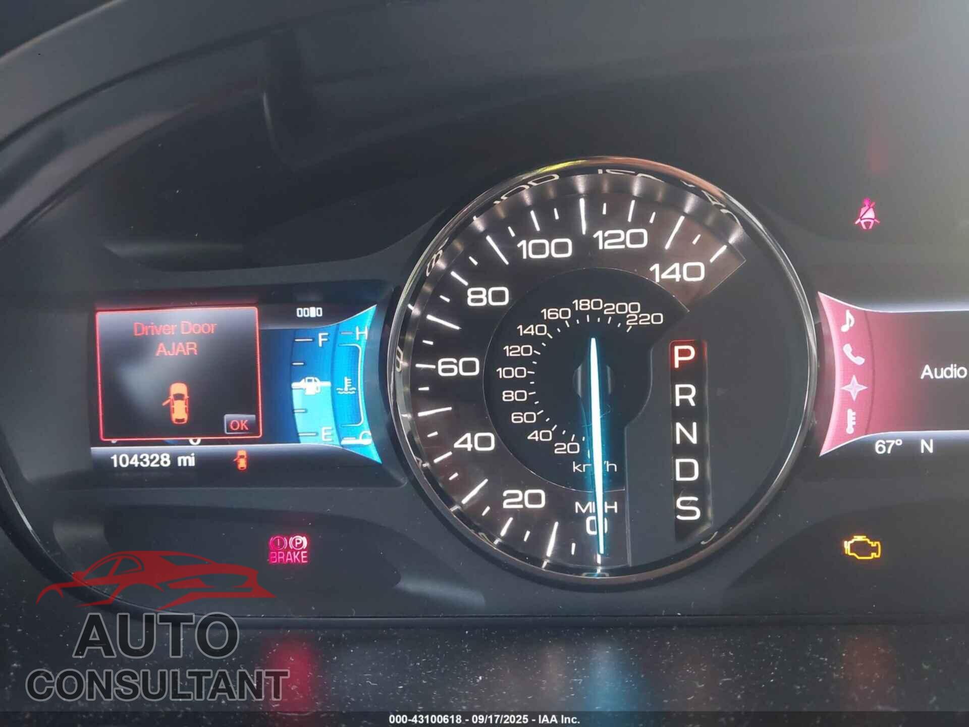 FORD EDGE 2013 - 2FMDK4KC3DBA52717
