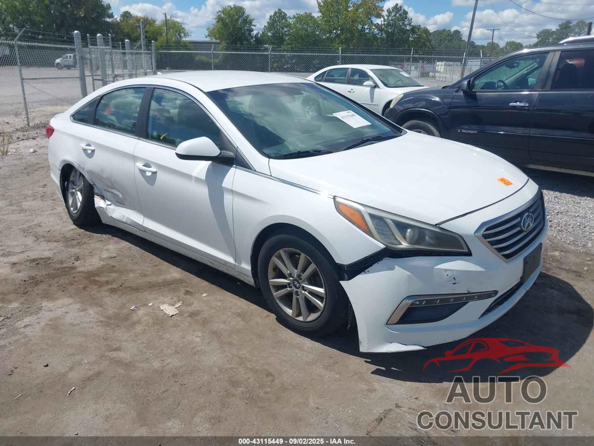HYUNDAI SONATA 2015 - 5NPE24AF0FH149305