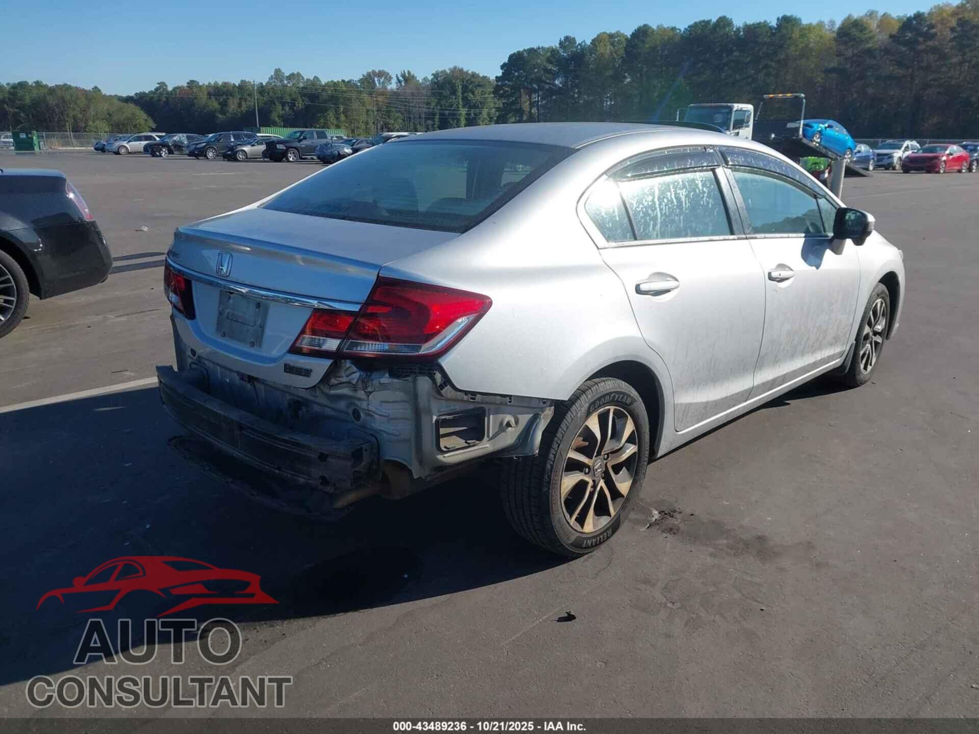 HONDA CIVIC 2014 - 19XFB2F84EE084917