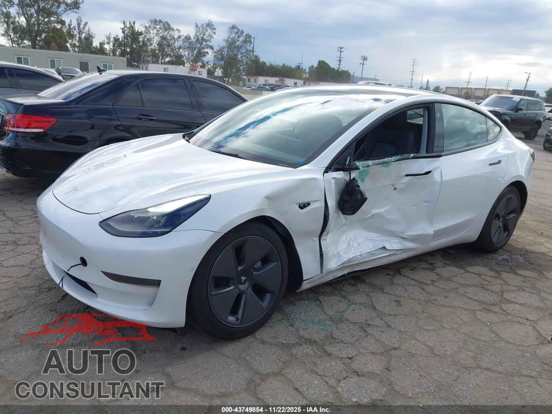 TESLA MODEL 3 2021 - 5YJ3E1EA3MF091133