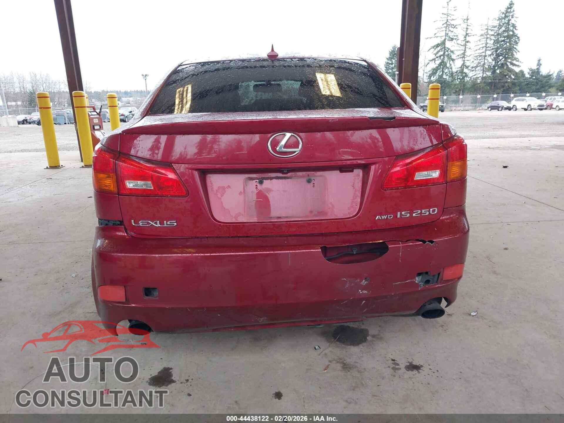 LEXUS IS 250 2009 - JTHBK262995106341
