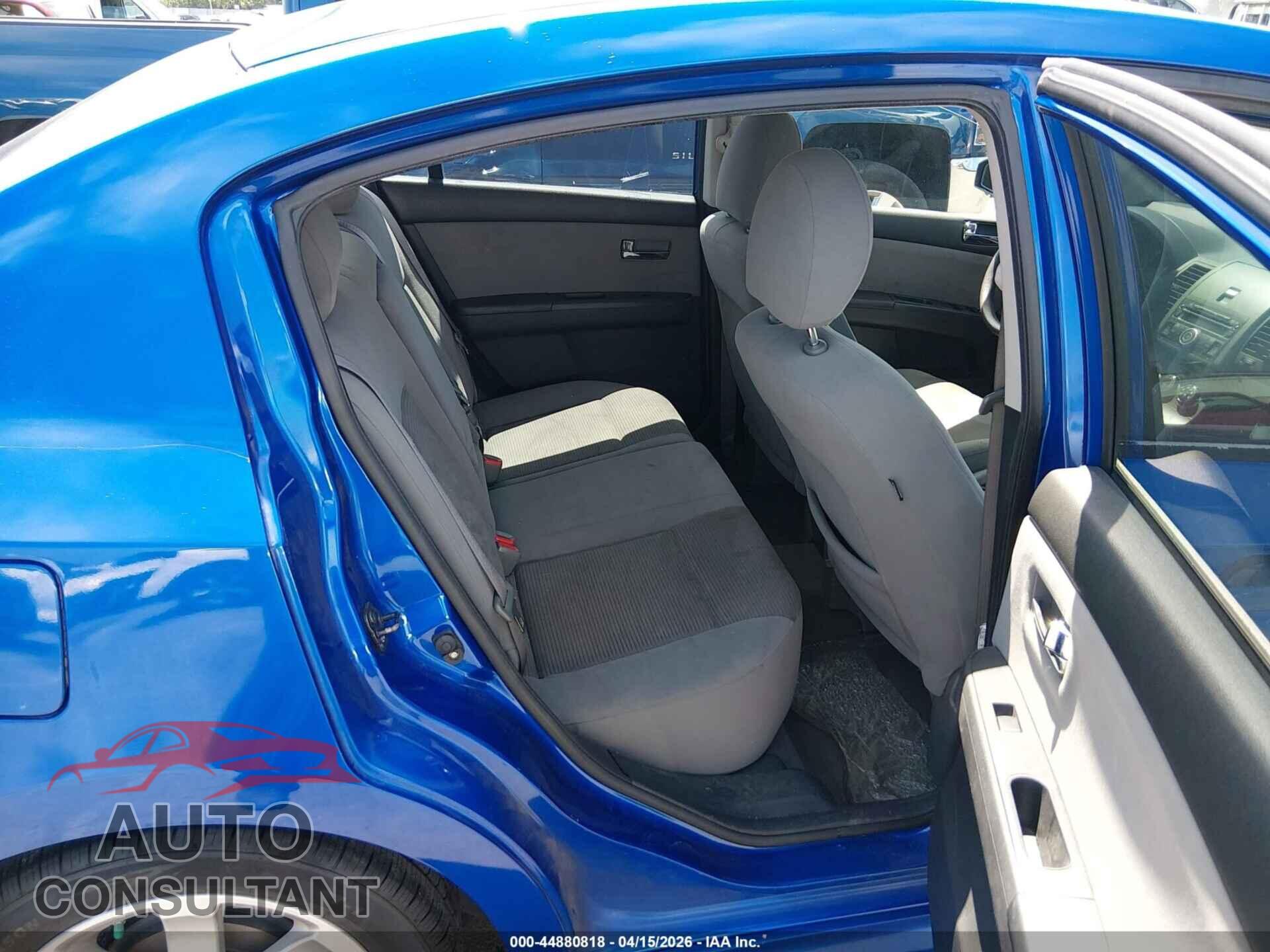 NISSAN SENTRA 2012 - 3N1AB6AP1CL747789