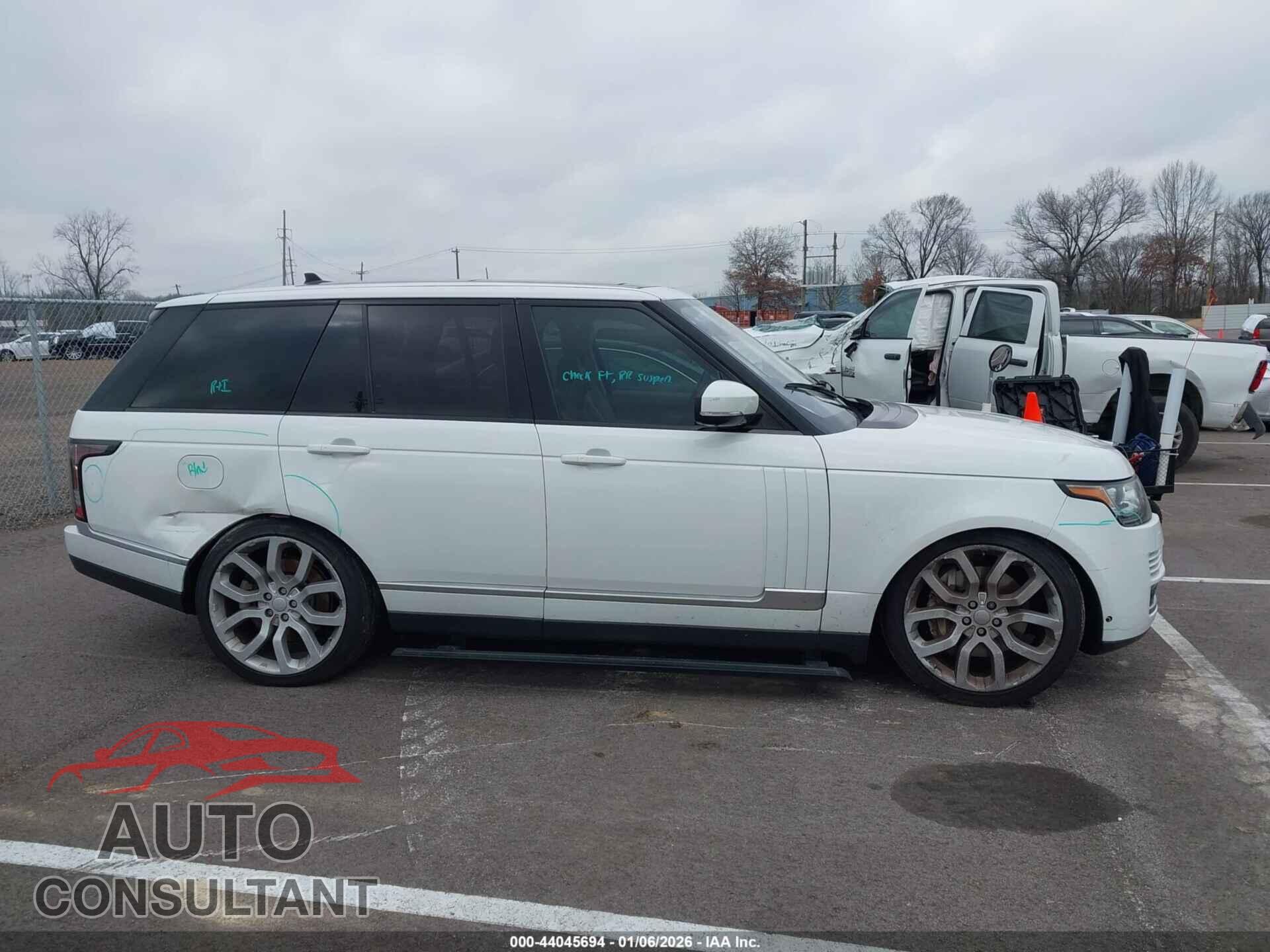 LAND ROVER RANGE ROVER 2016 - SALGS2EF2GA285069
