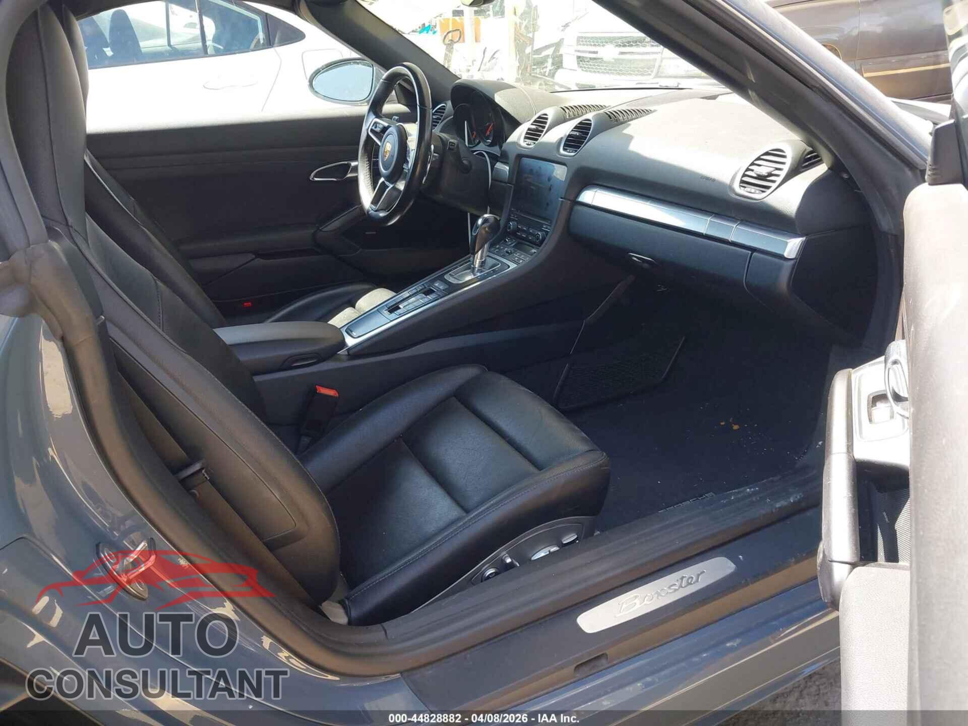 PORSCHE 718 BOXSTER 2018 - WP0CA2A82JS210857