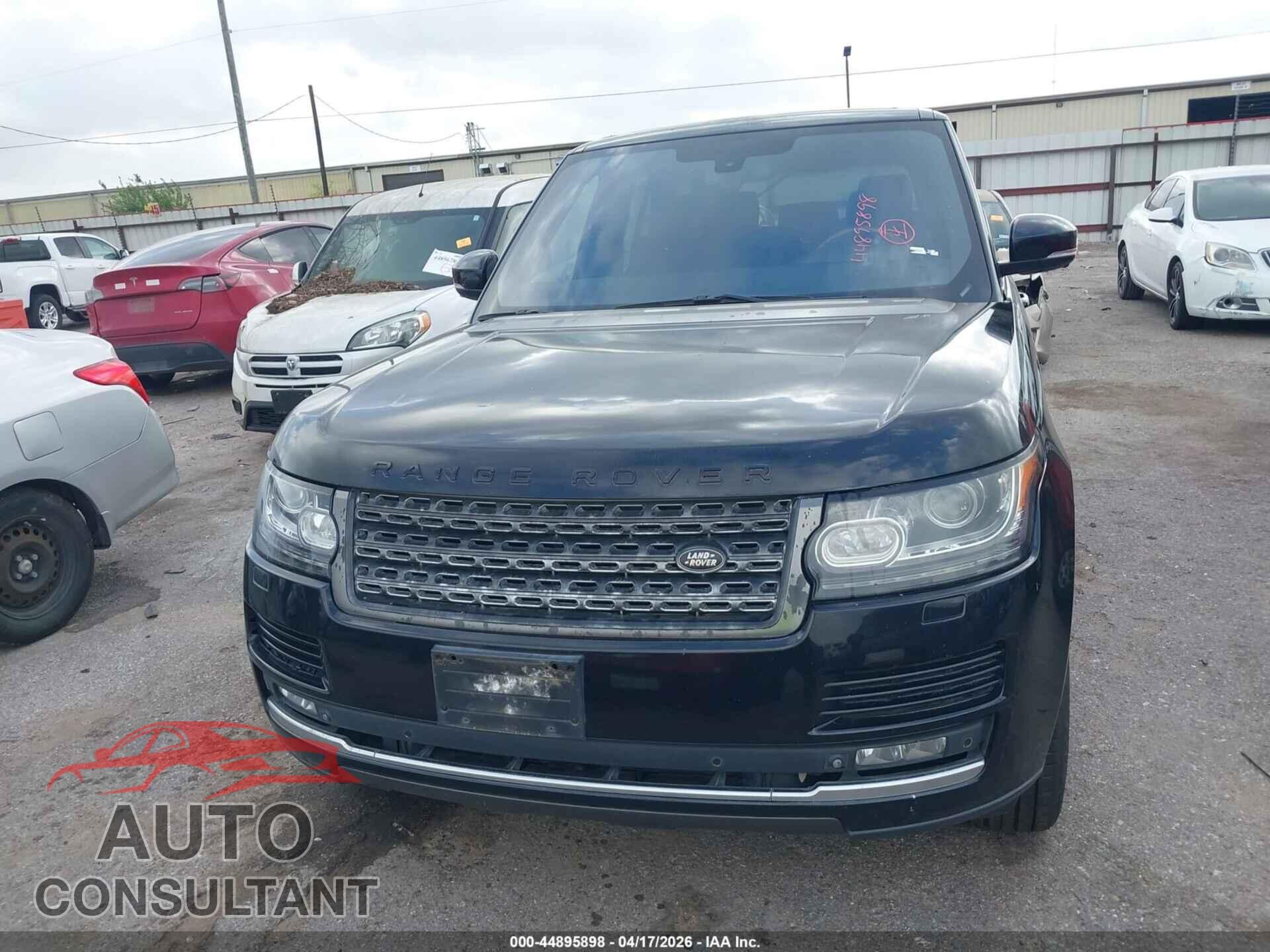 LAND ROVER RANGE ROVER 2013 - SALGS2DF1DA112382