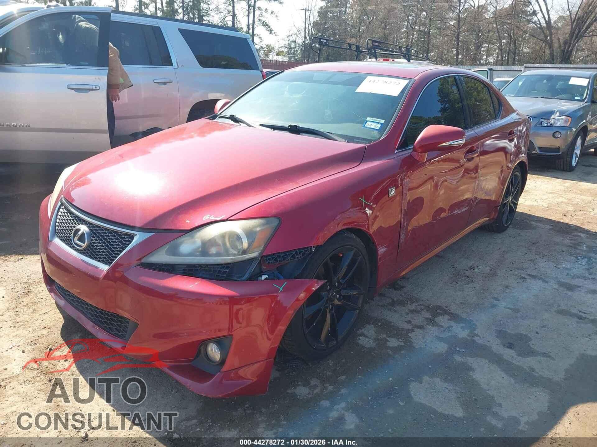 LEXUS IS 250 2011 - JTHBF5C29B5150940