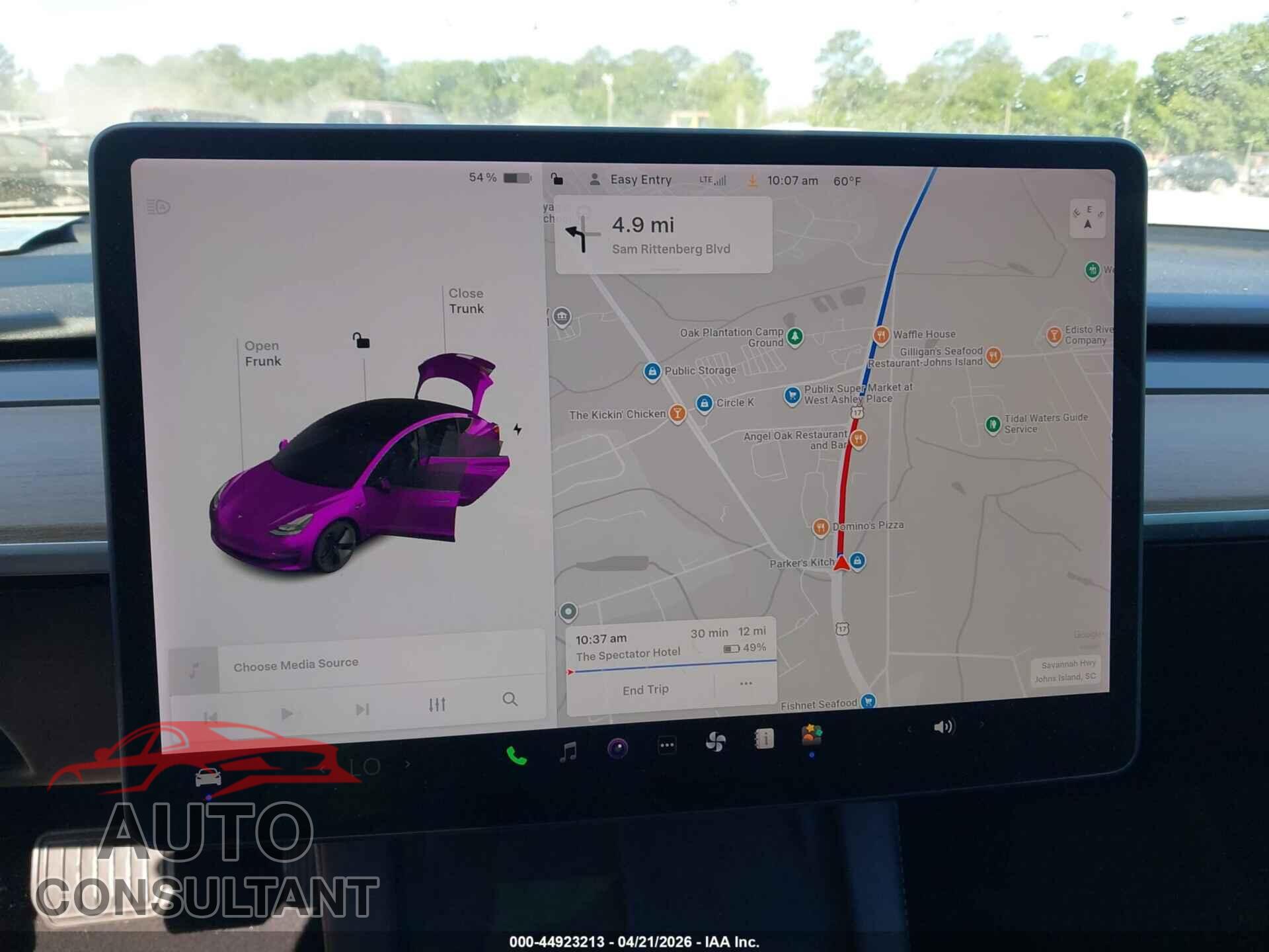 TESLA MODEL 3 2021 - 5YJ3E1EB5MF924844
