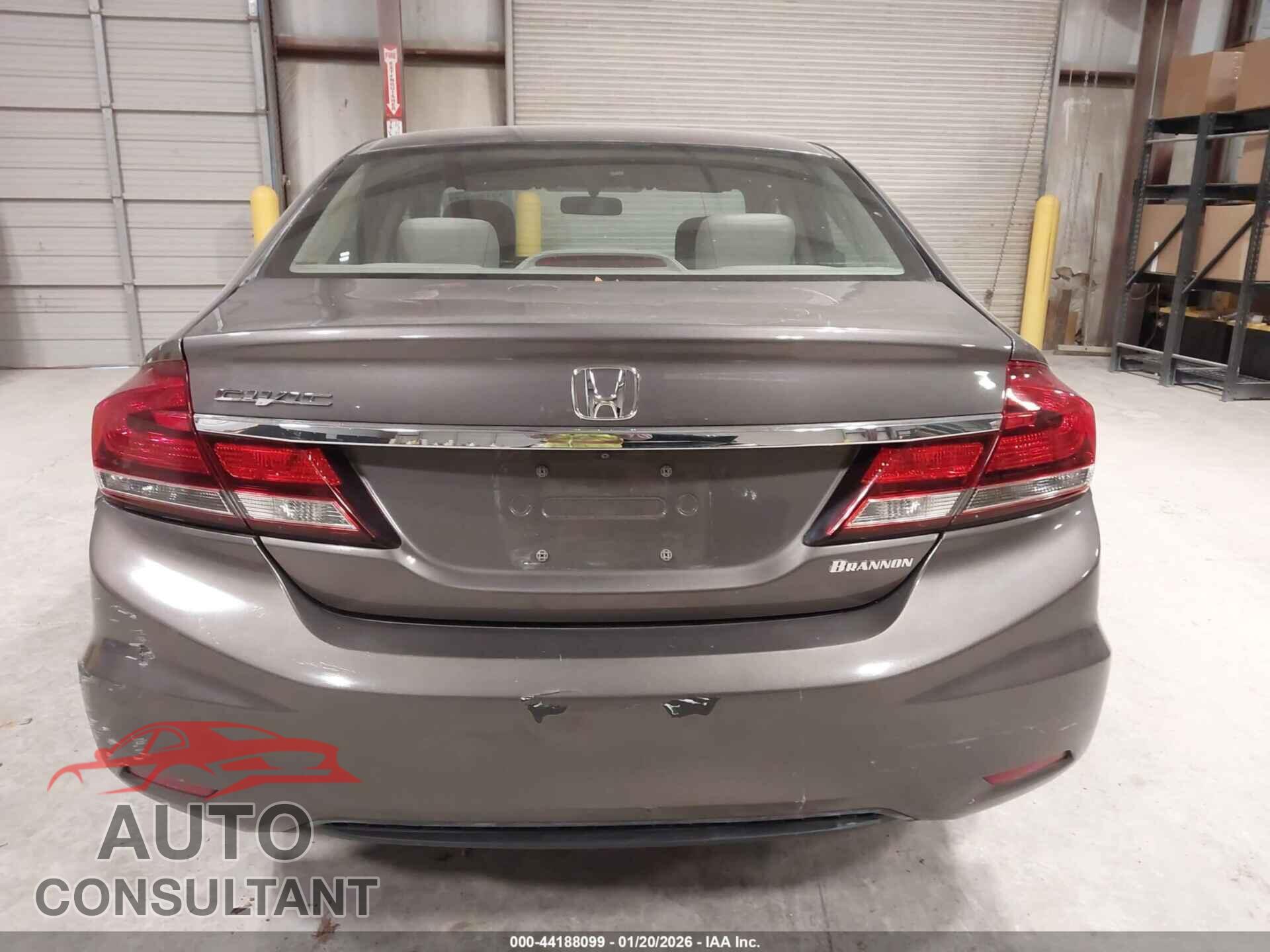 HONDA CIVIC 2013 - 19XFB2F5XDE014861