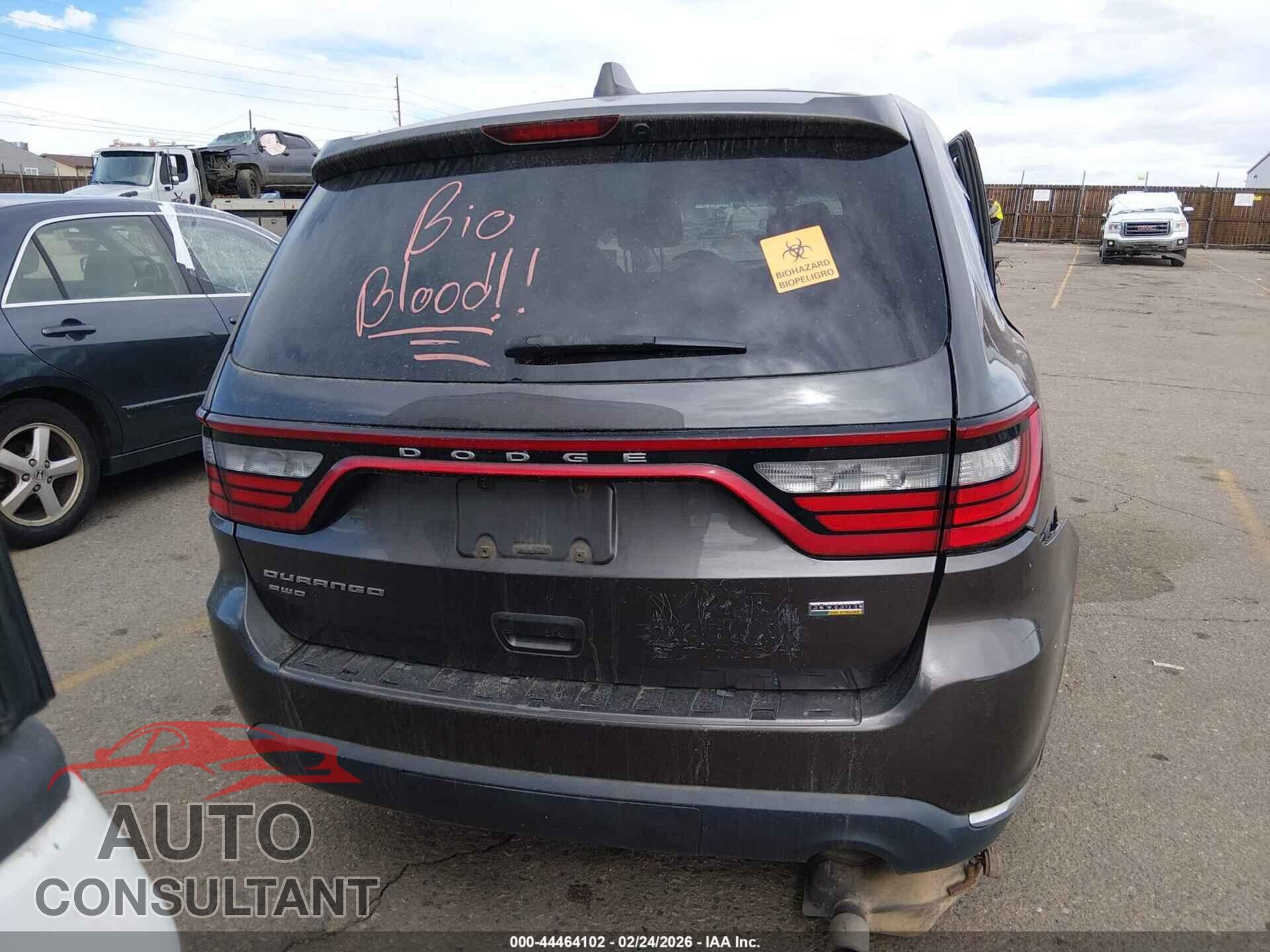 DODGE DURANGO 2014 - 1C4RDJAG8EC500927