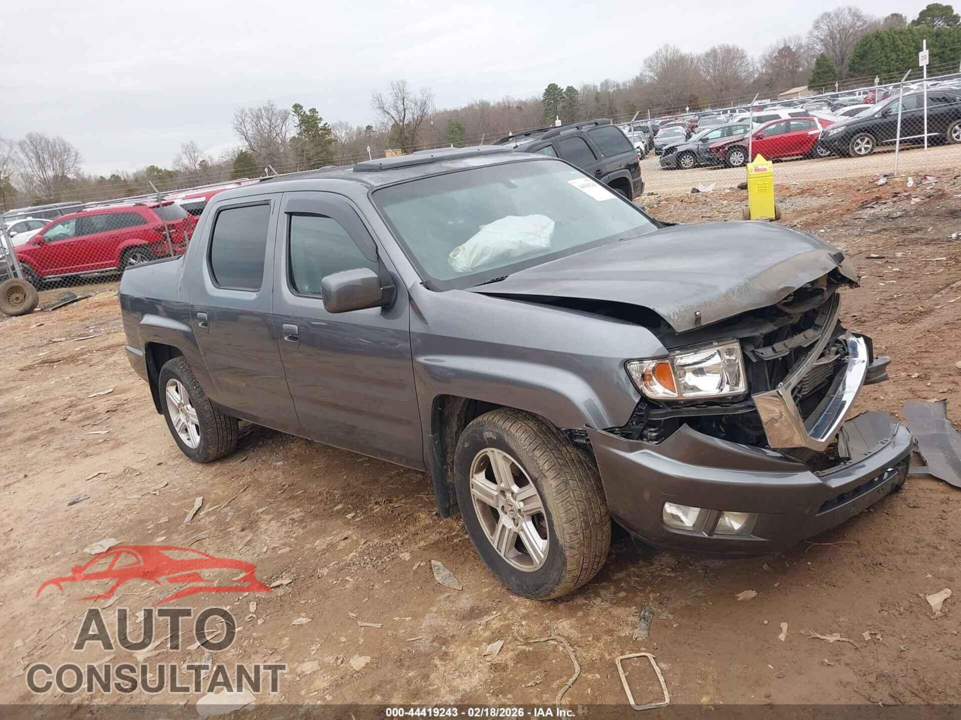 HONDA RIDGELINE 2012 - 5FPYK1F53CB461082