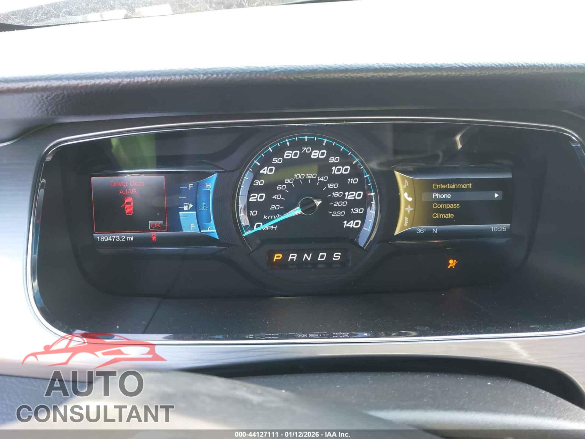 FORD TAURUS 2013 - 1FAHP2E82DG123777