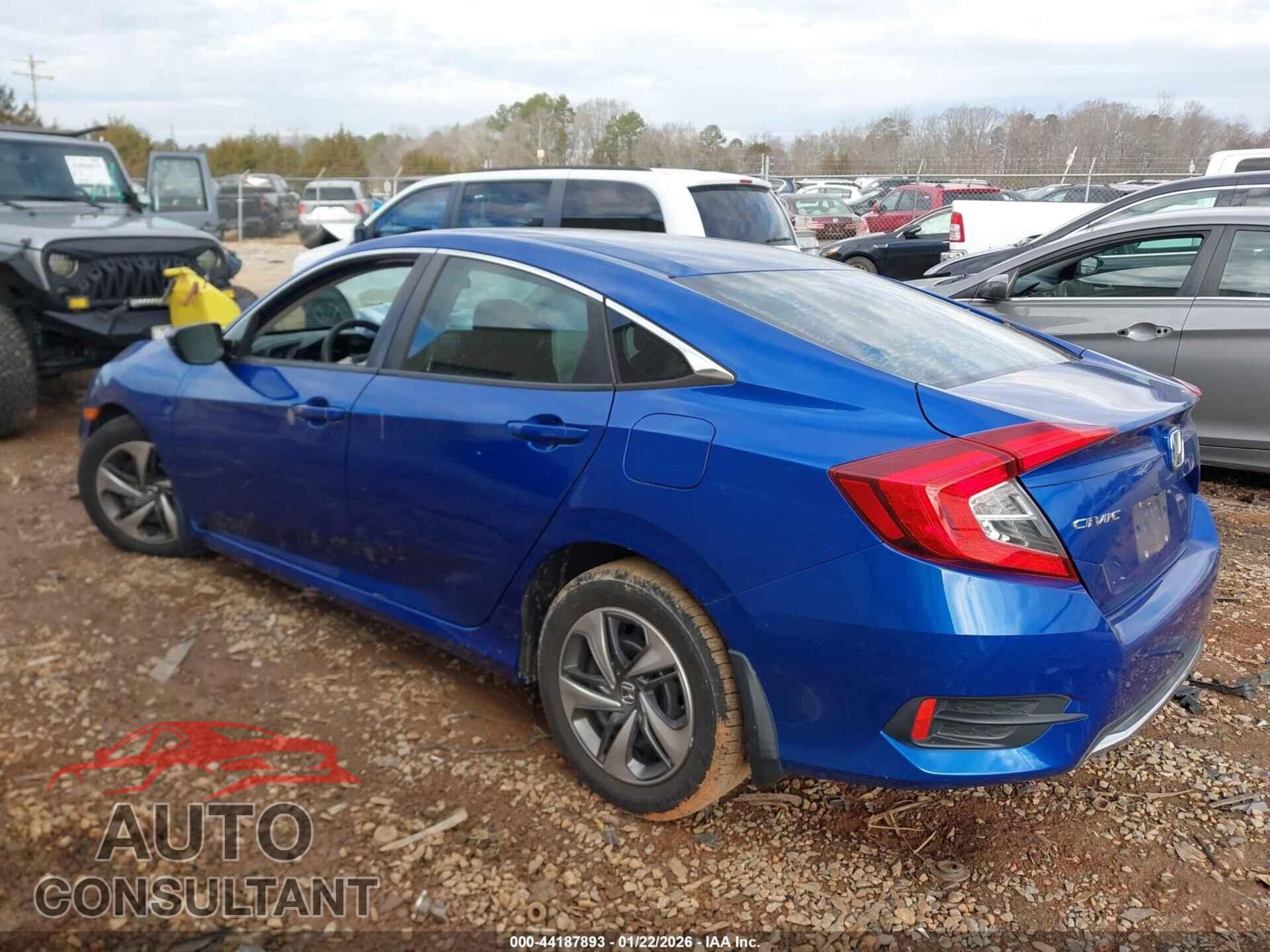HONDA CIVIC 2019 - 2HGFC2F65KH574442
