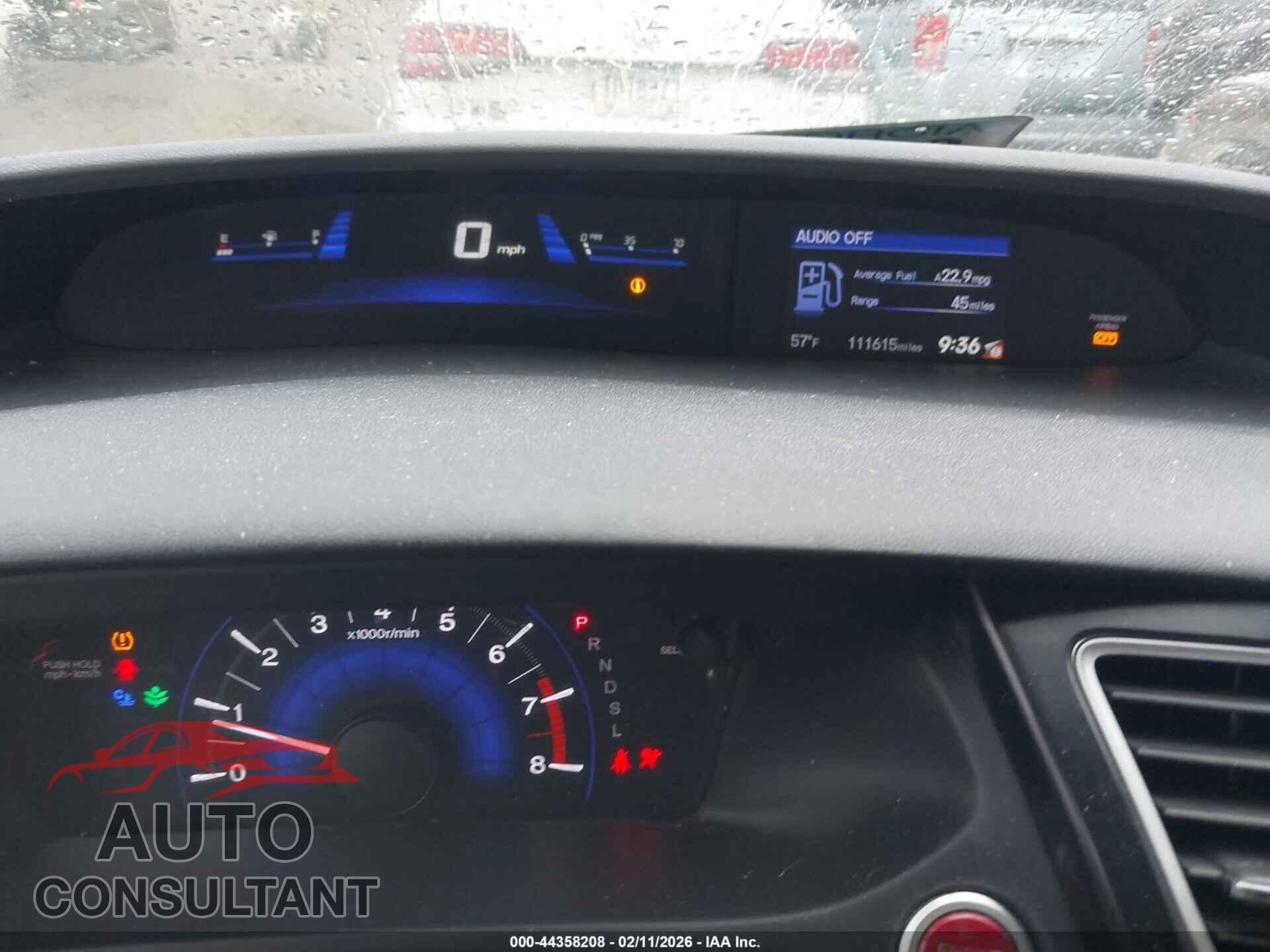 HONDA CIVIC 2014 - 19XFB2F86EE018546