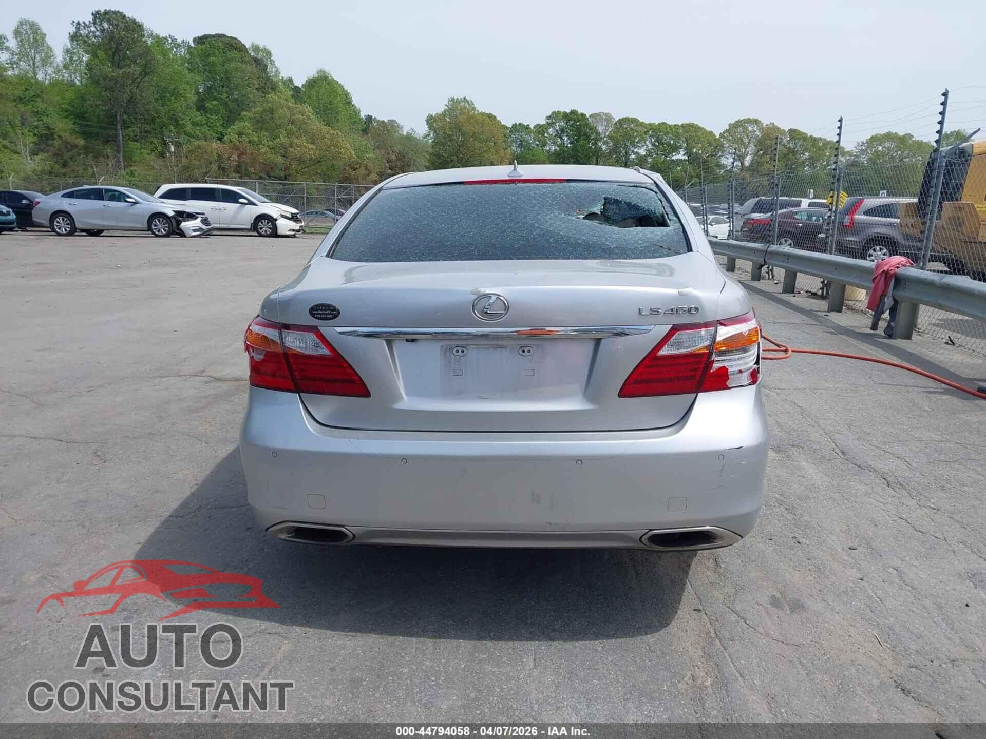 LEXUS LS 460 2012 - JTHBL5EF2C5111939