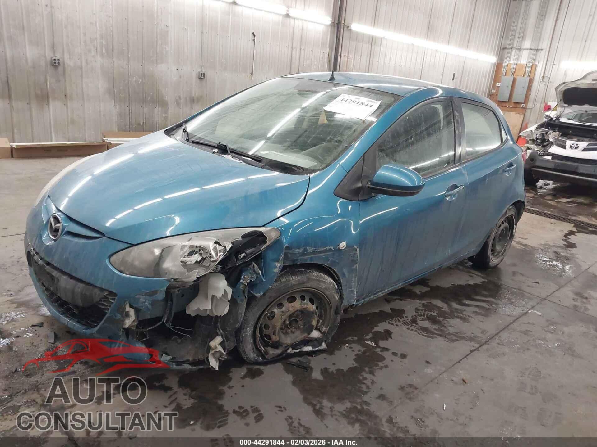 MAZDA MAZDA2 2012 - JM1DE1KY8C0146887