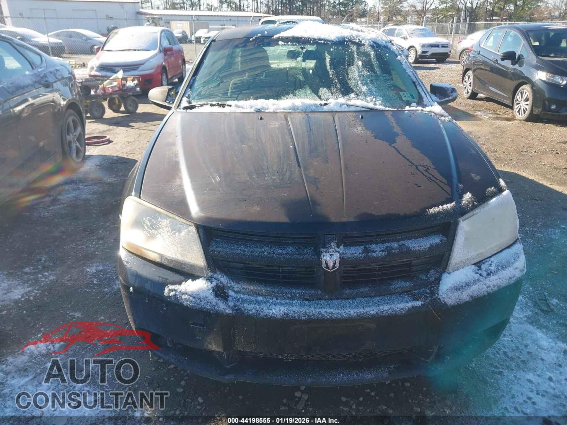 DODGE AVENGER 2010 - 1B3CC4FB2AN193553
