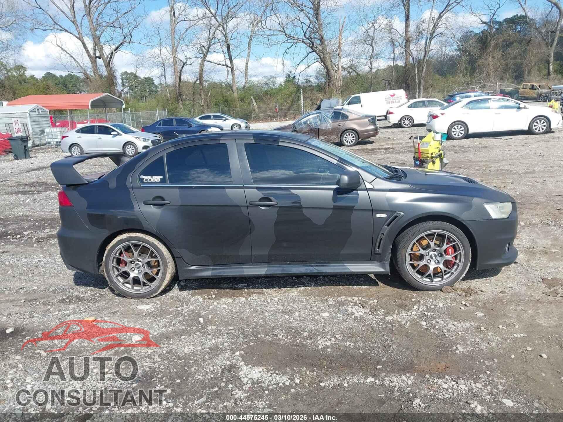 MITSUBISHI LANCER EVOLUTION 2010 - JA32W5FV5AU018459