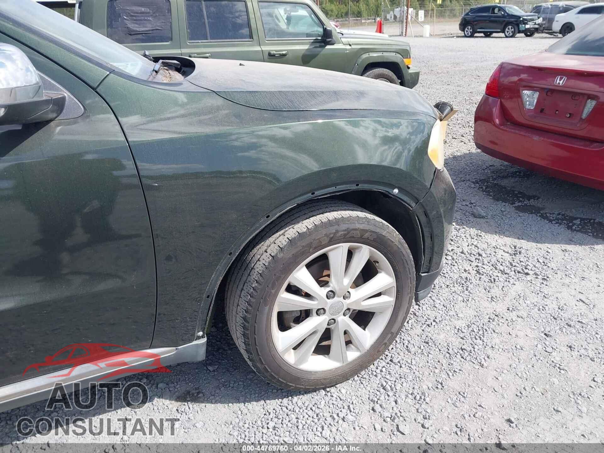 DODGE DURANGO 2011 - 1D4SD4GT2BC593174