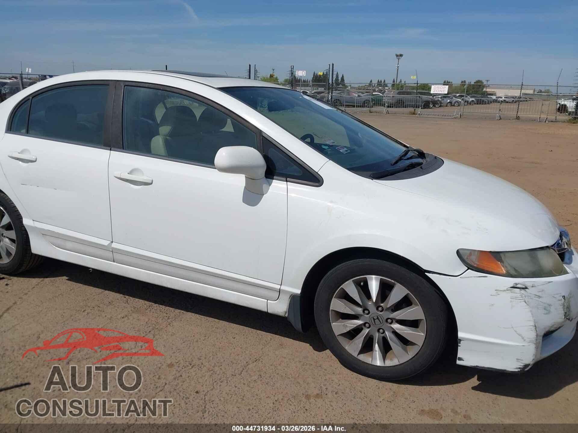 HONDA CIVIC 2010 - 19XFA1F9XAE063604
