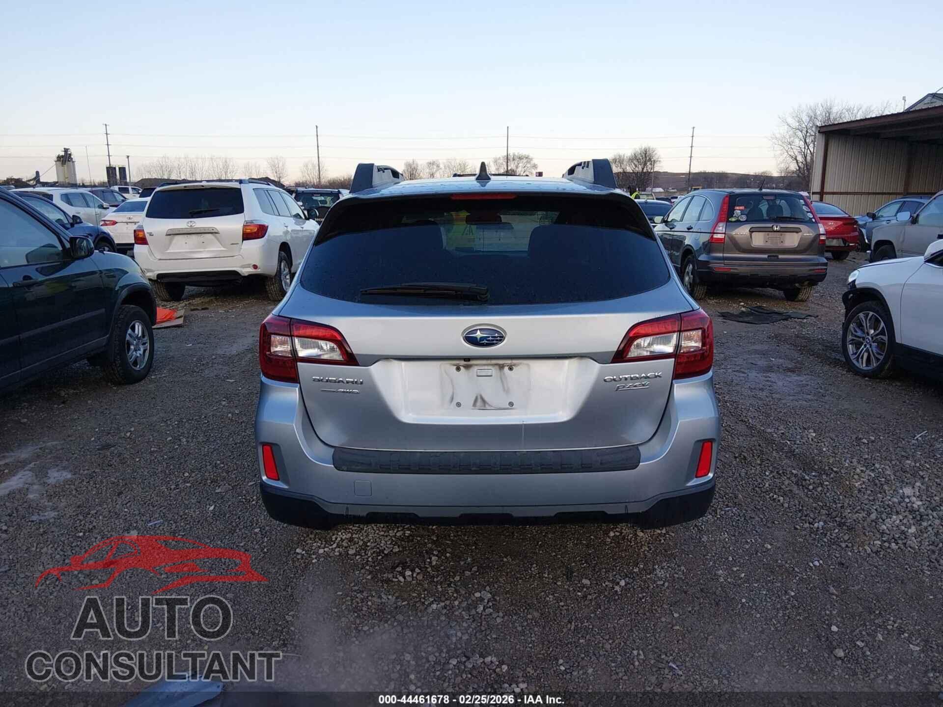 SUBARU OUTBACK 2017 - 4S4BSAKC1H3302872