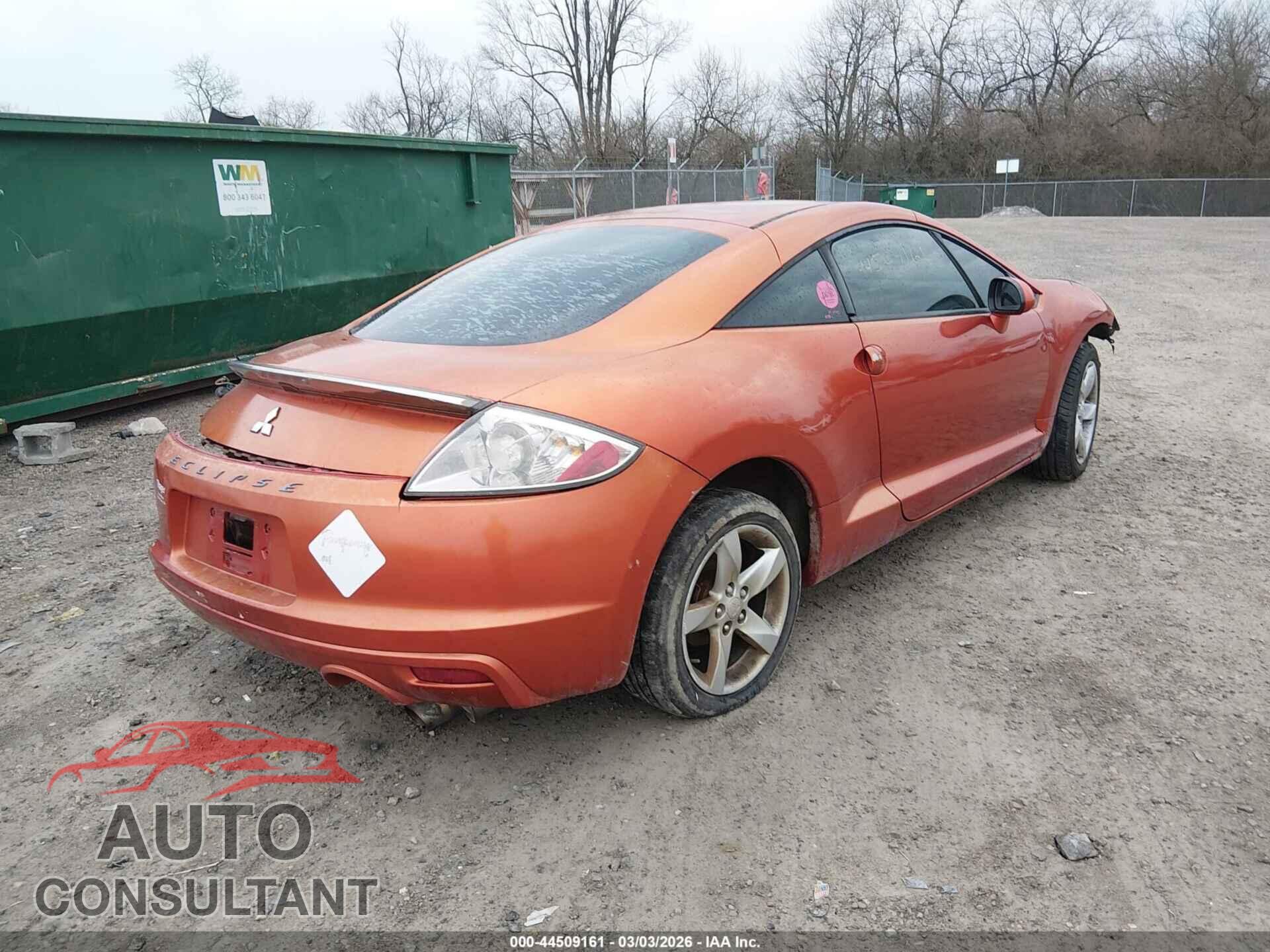 MITSUBISHI ECLIPSE 2009 - 4A3AK24F89E012452