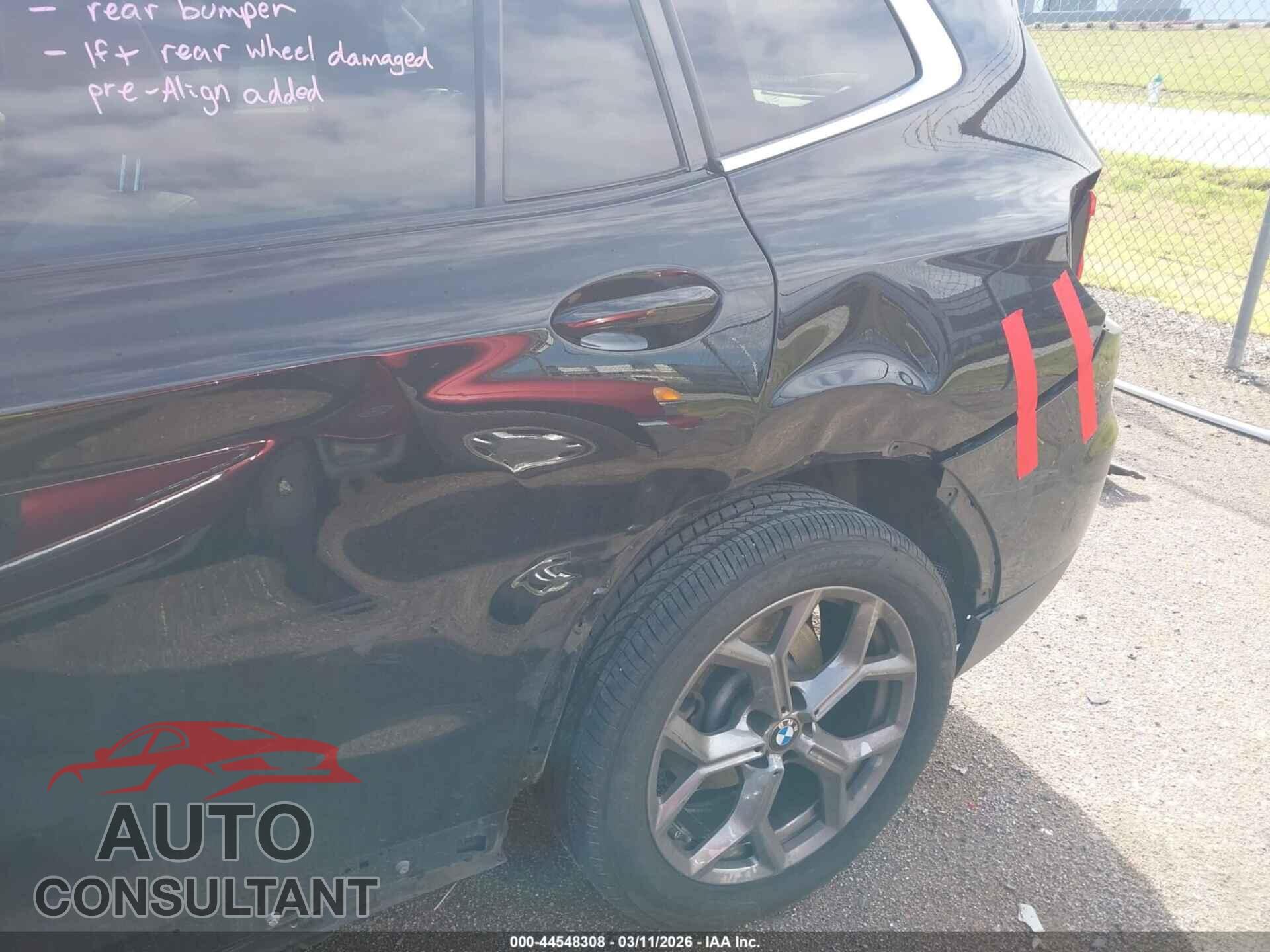 BMW X3 2021 - 5UXTY3C09M9E11046
