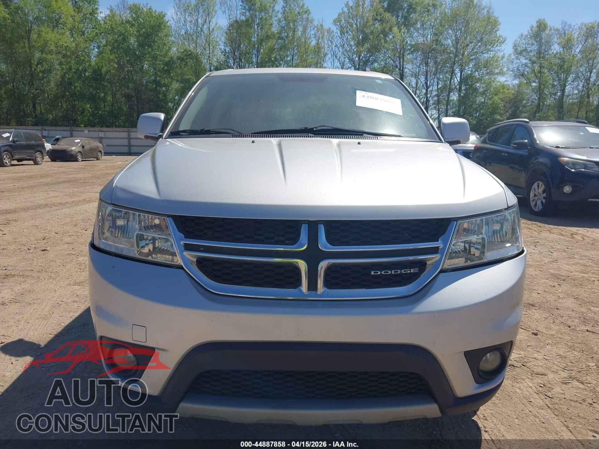 DODGE JOURNEY 2012 - 3C4PDCBG6CT206963