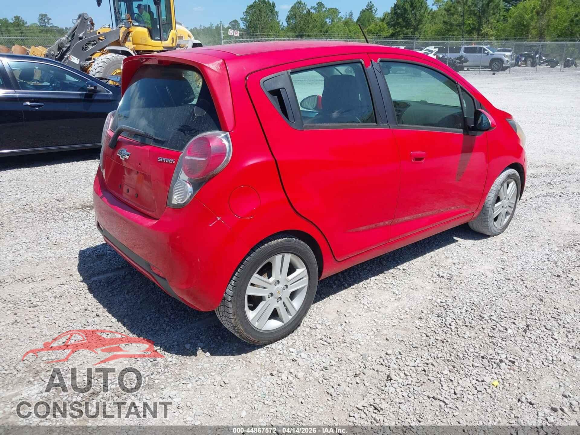 CHEVROLET SPARK 2014 - KL8CD6S98EC580936