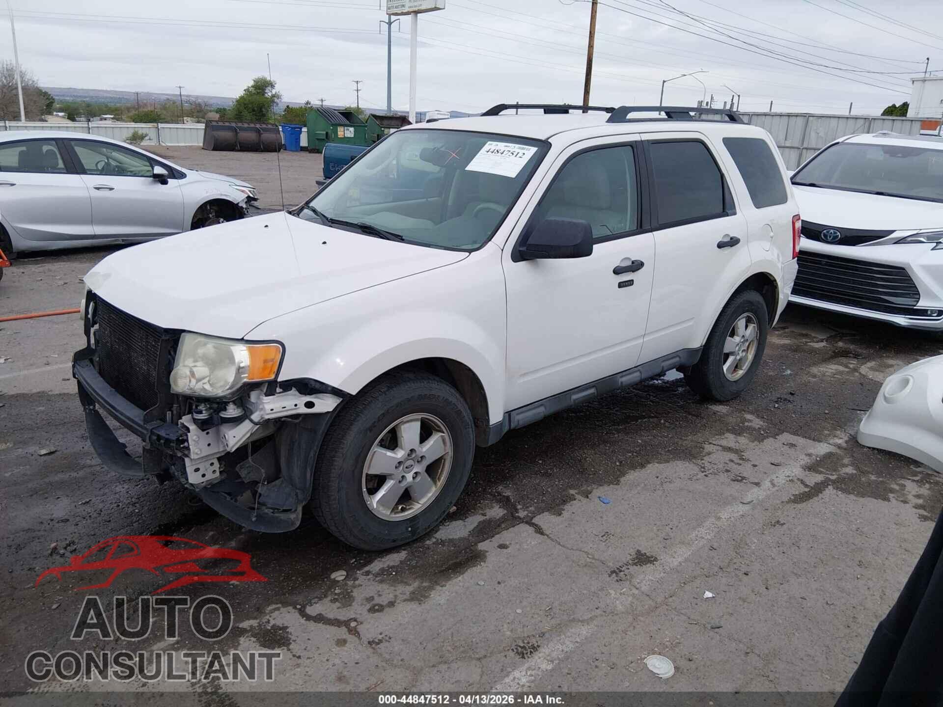FORD ESCAPE 2012 - 1FMCU9DG5CKB43429