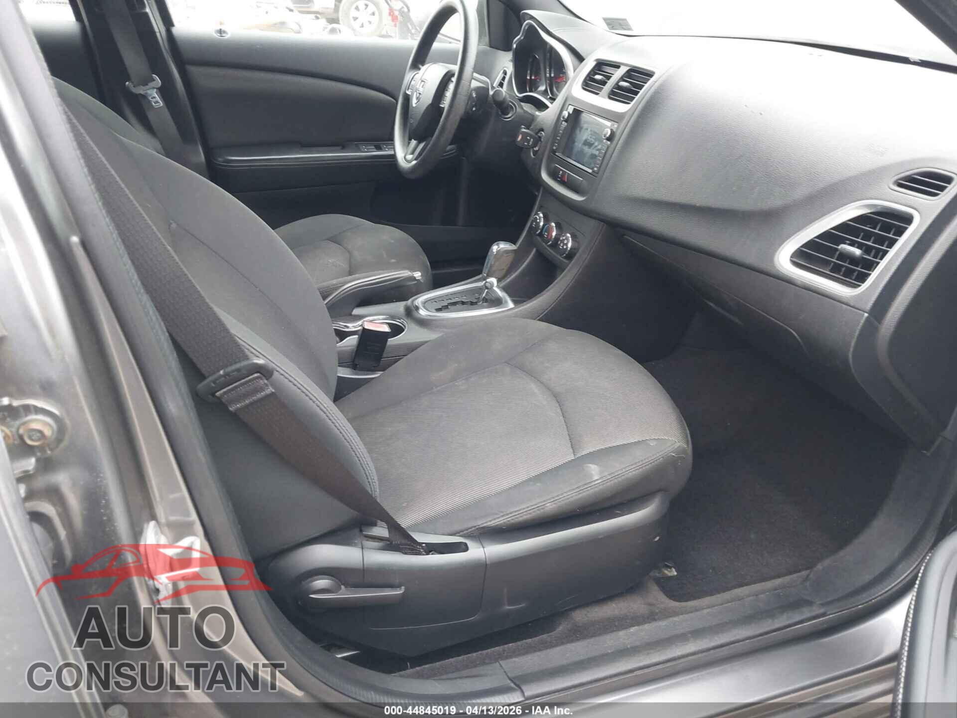 DODGE AVENGER 2013 - 1C3CDZABXDN687880