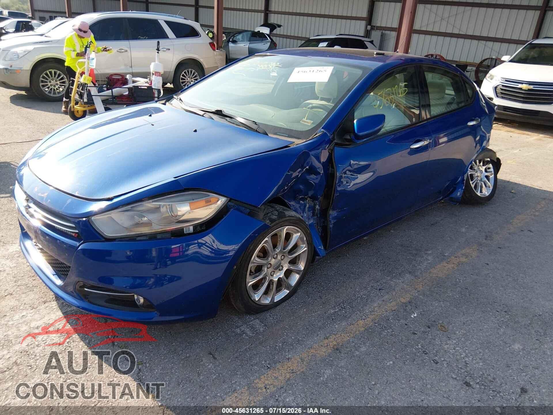 DODGE DART 2013 - 1C3CDFCA5DD132814