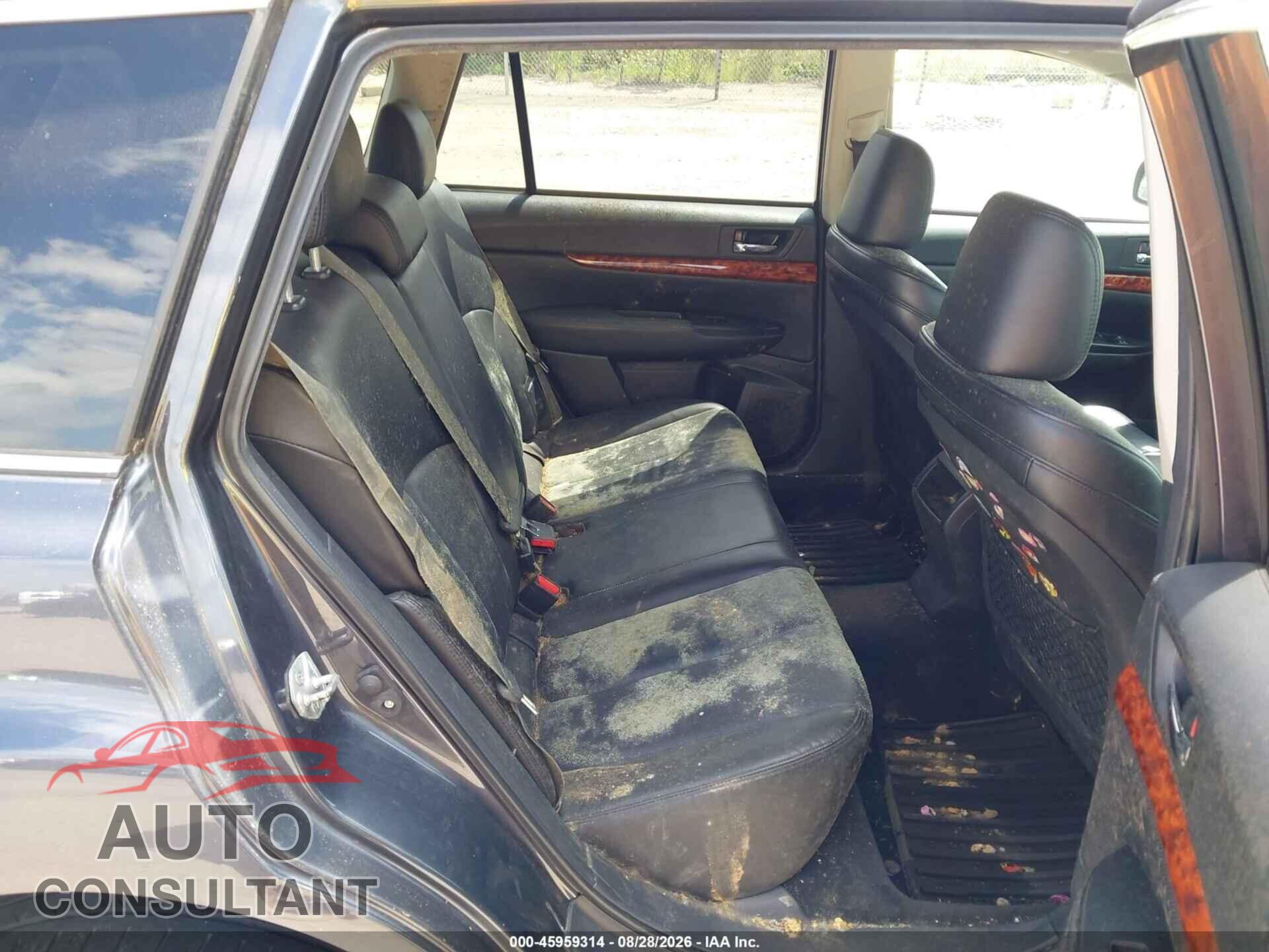 SUBARU OUTBACK 2011 - 4S4BRBLC7B3340467