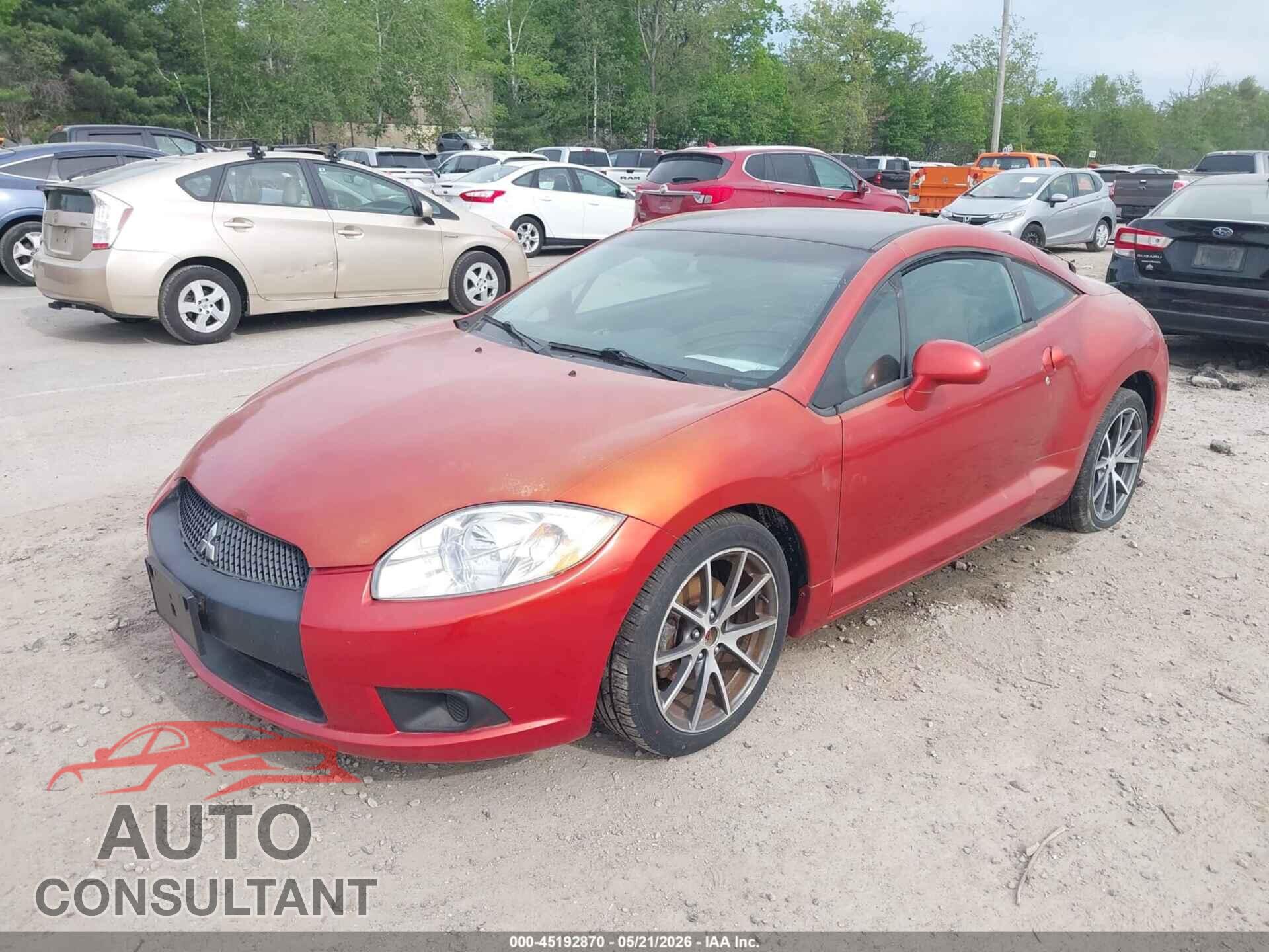 MITSUBISHI ECLIPSE 2012 - 4A31K5DF7CE007722