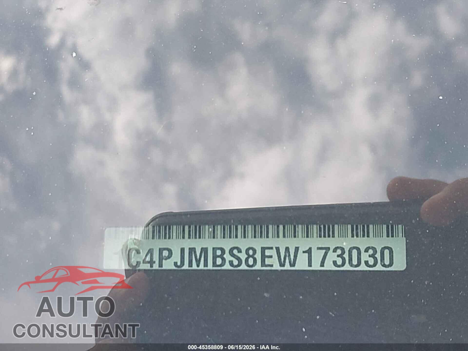 JEEP CHEROKEE 2014 - 1C4PJMBS8EW173030