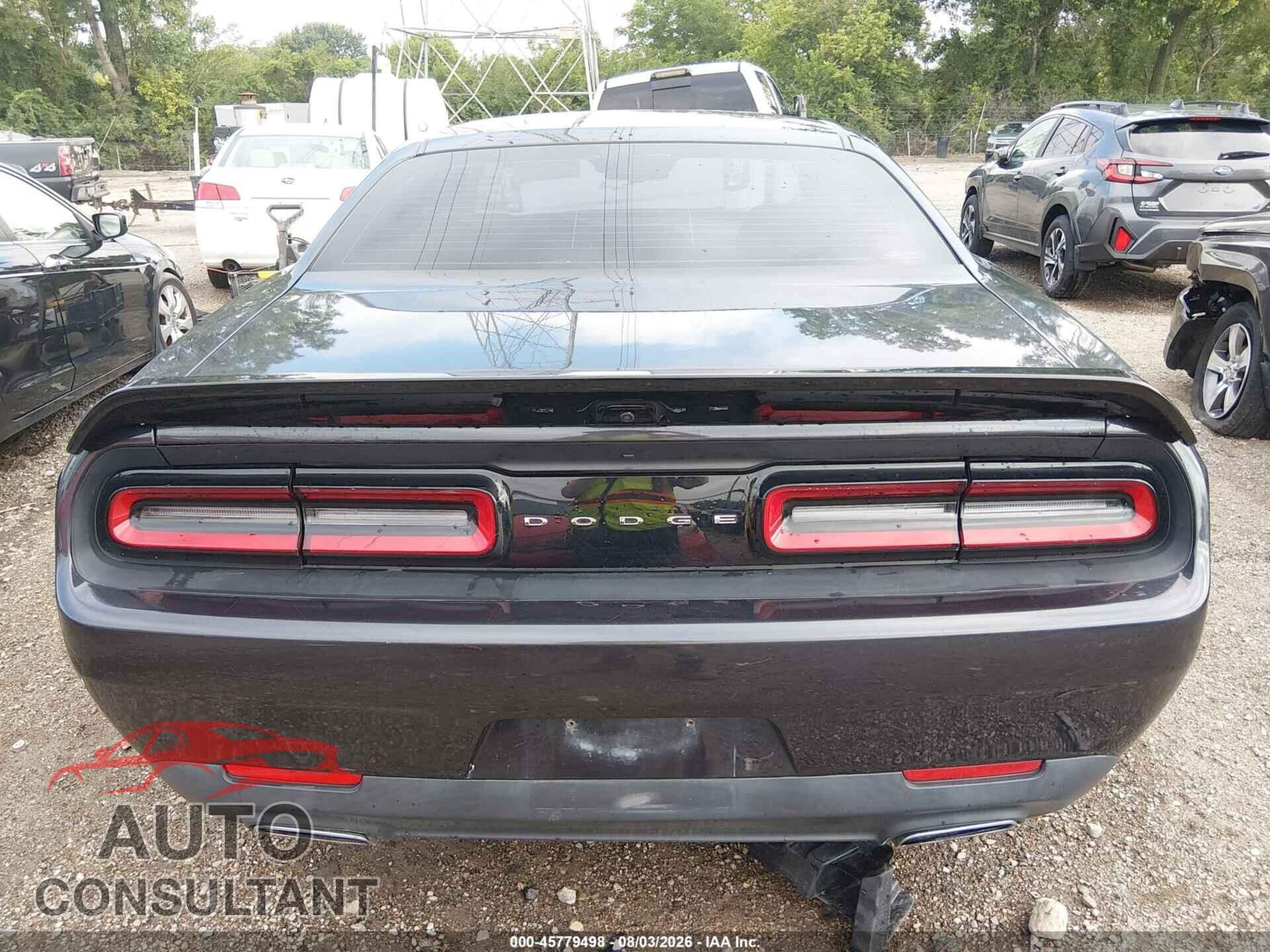DODGE CHALLENGER 2016 - 2C3CDZAG0GH290137