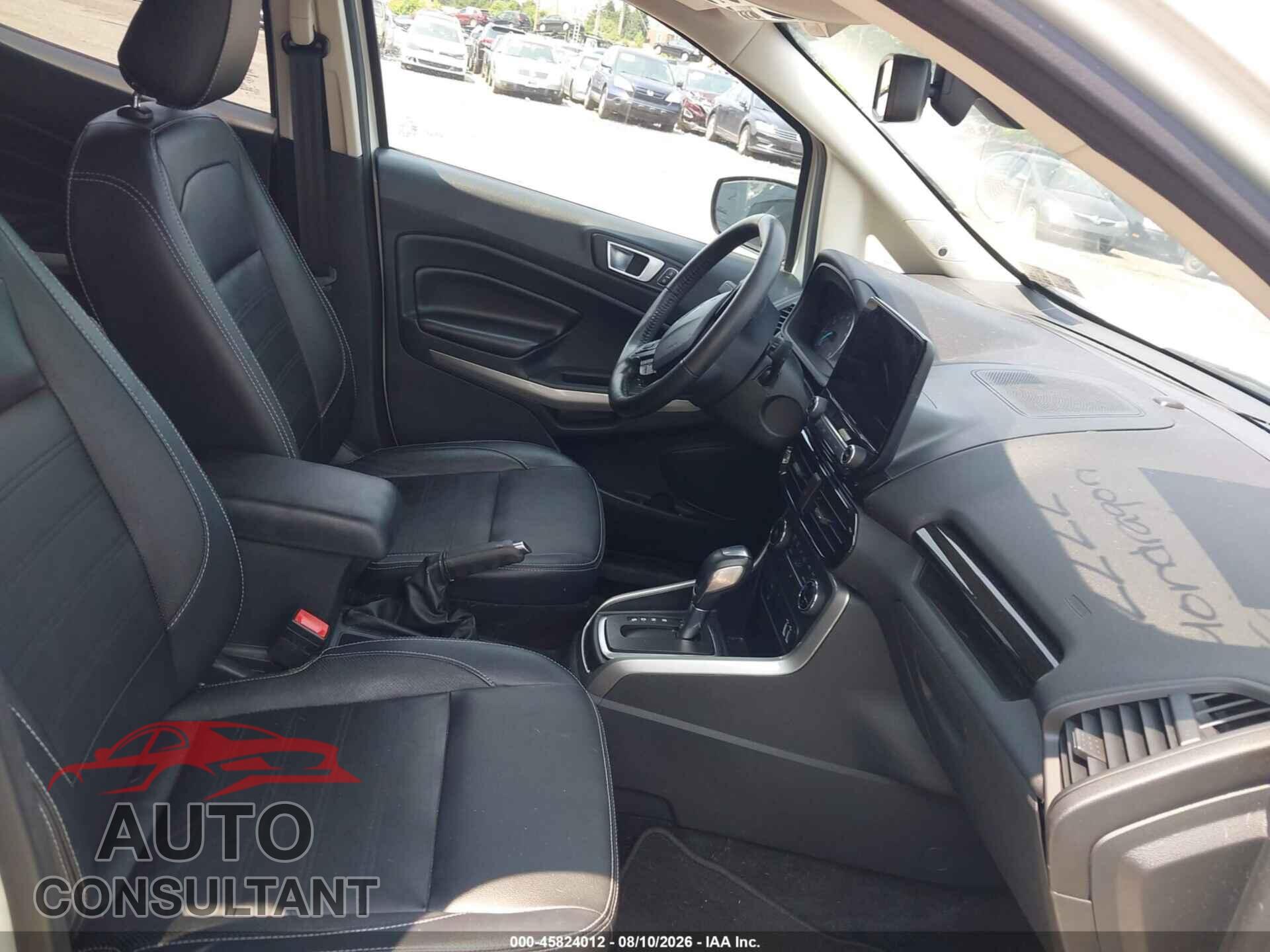 FORD ECOSPORT 2019 - MAJ6S3KL3KC285152