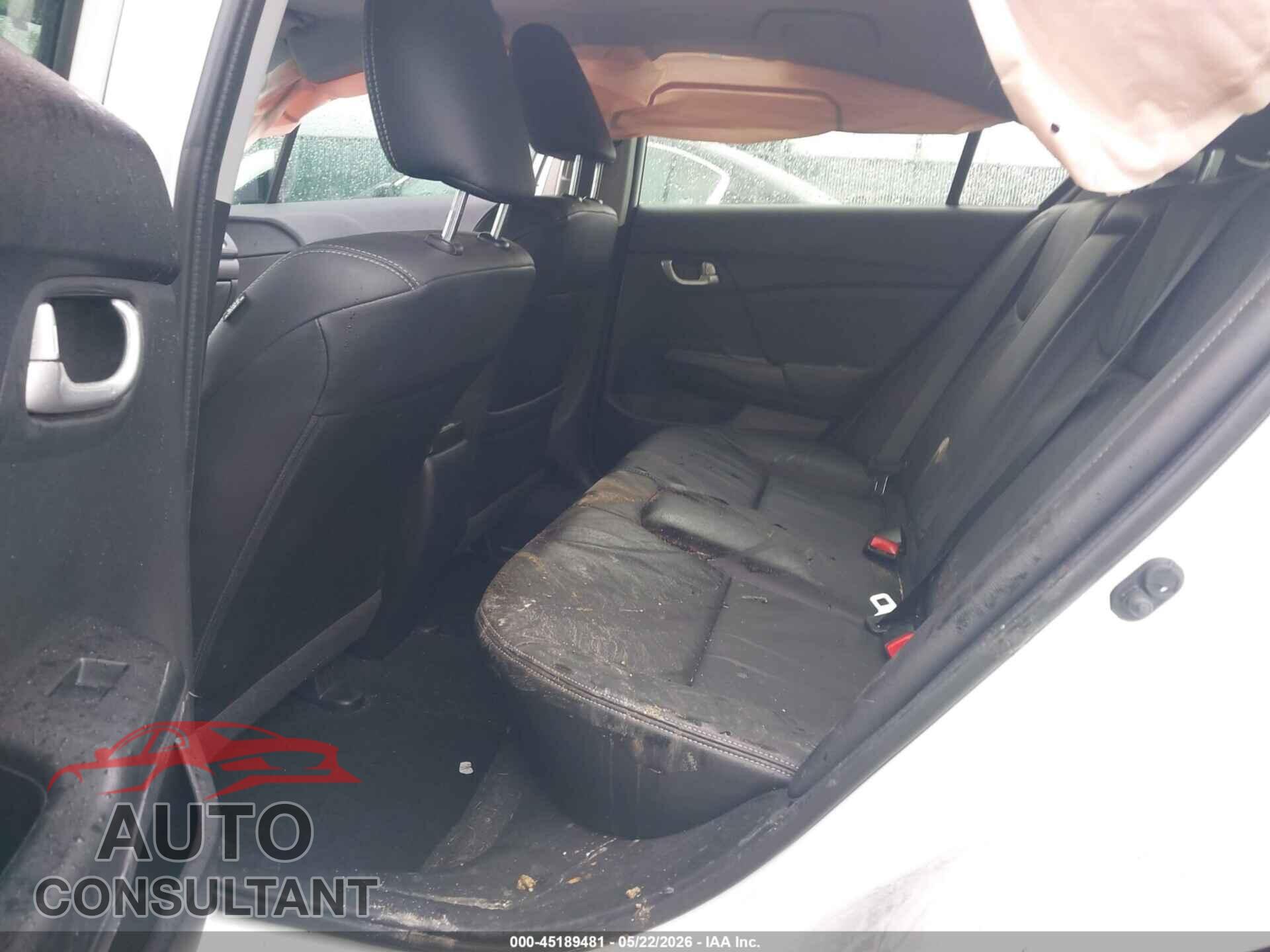 HONDA CIVIC 2013 - 19XFB2F94DE258881