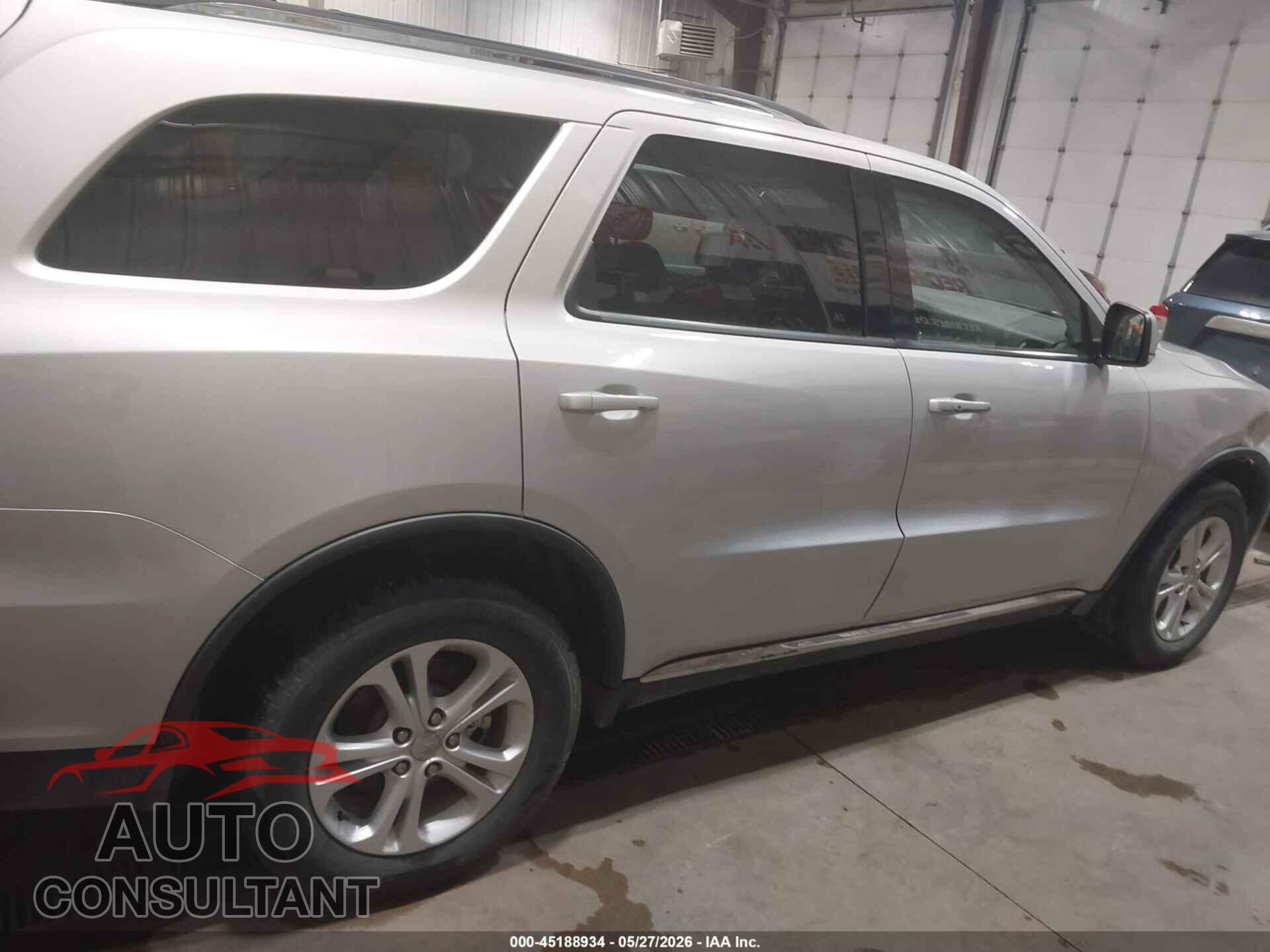 DODGE DURANGO 2012 - 1C4SDJDT4CC112309